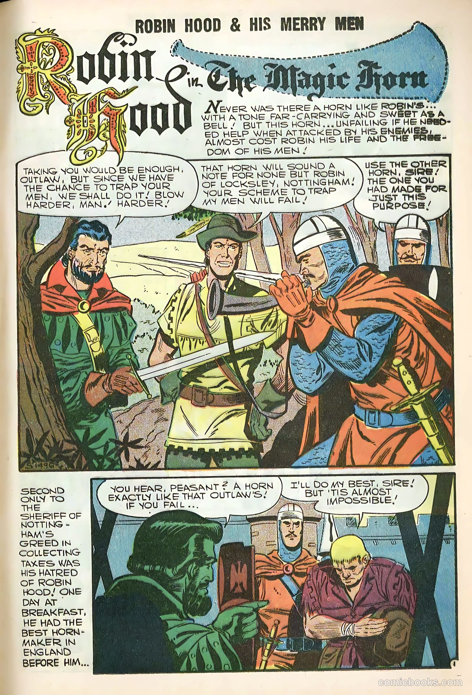 Robin Hood and His Merry Men #33 (1957) — page 13 of 36