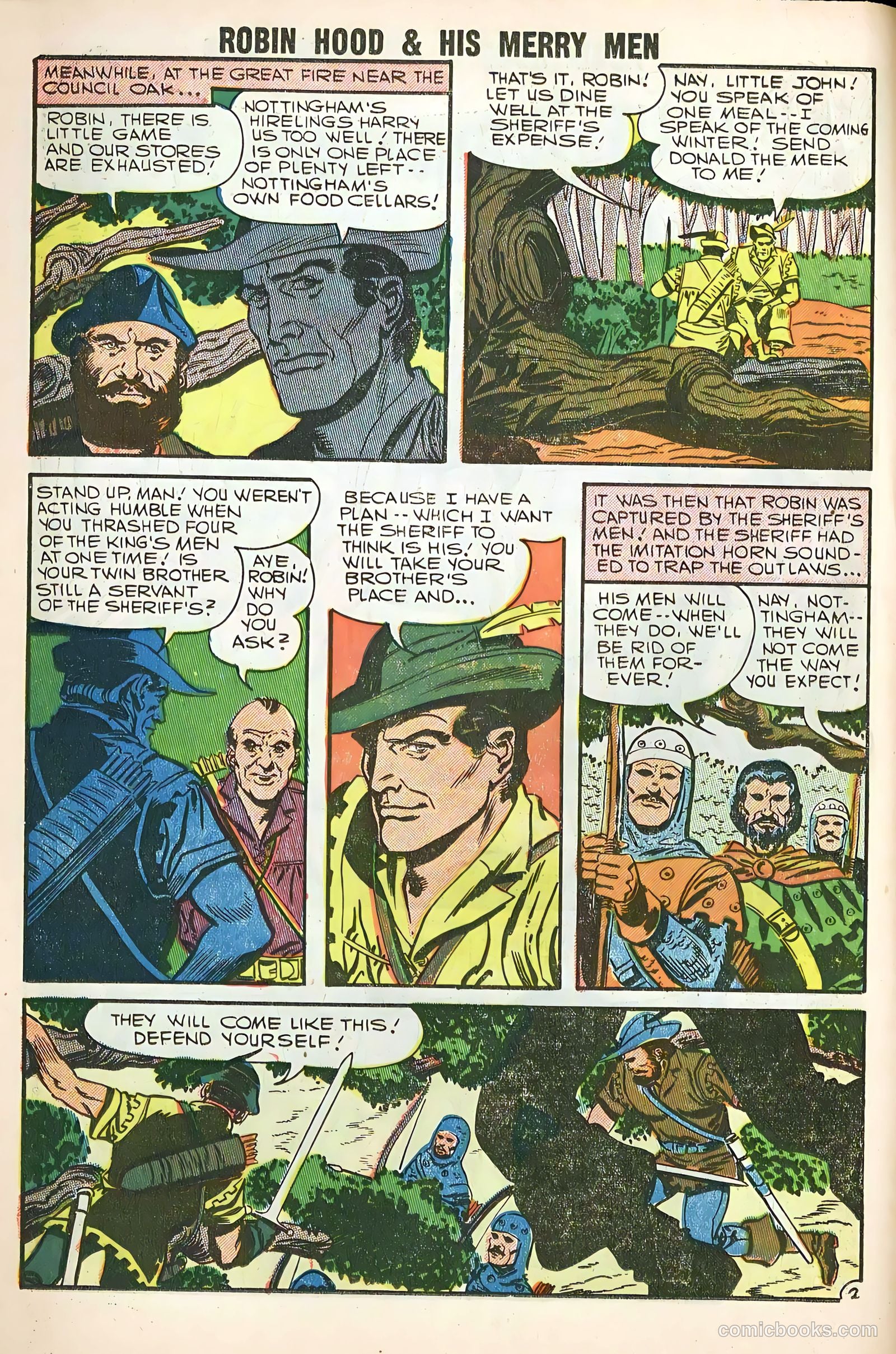 Robin Hood and His Merry Men #33 (1957) — page 14 of 36