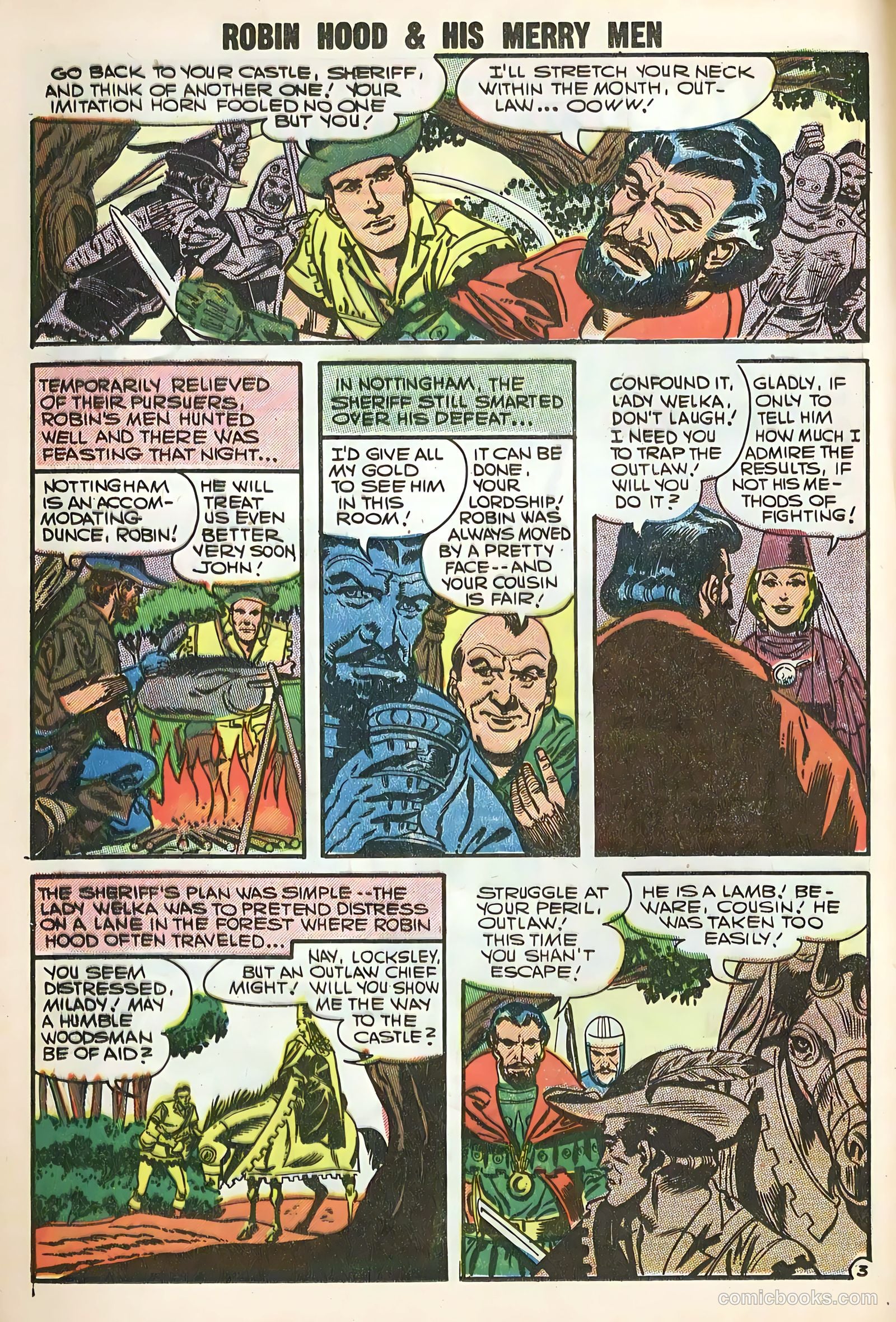 Robin Hood and His Merry Men #33 (1957) — page 16 of 36