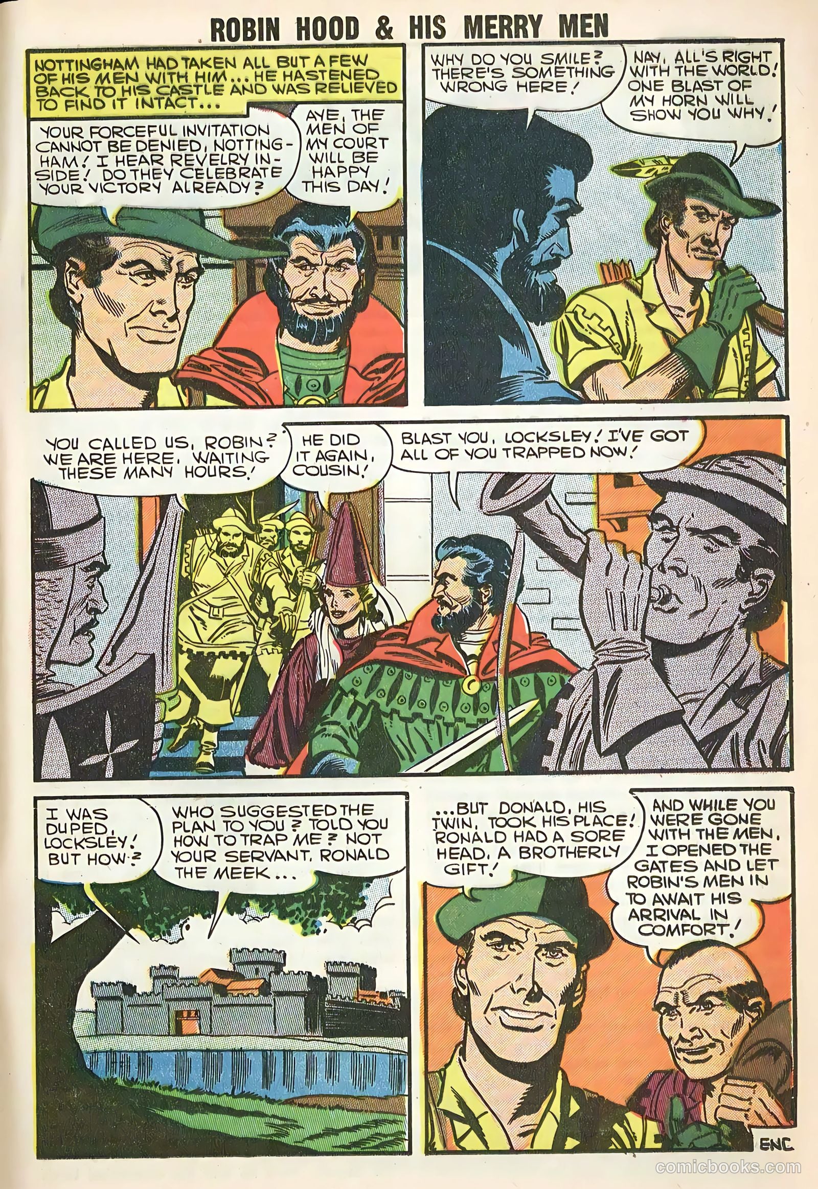 Robin Hood and His Merry Men #33 (1957) — page 17 of 36
