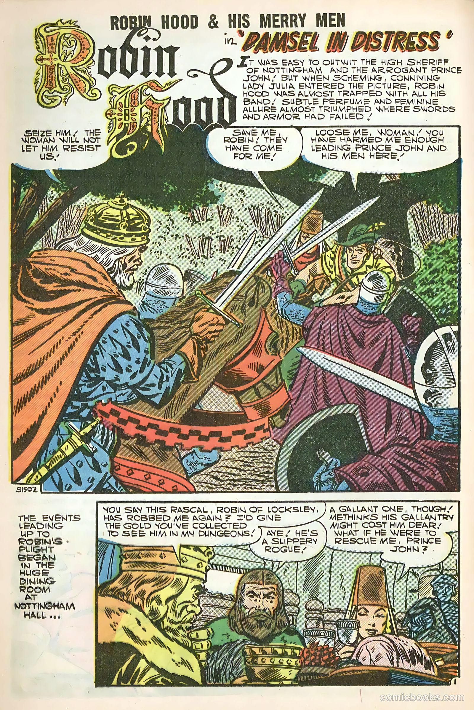 Robin Hood and His Merry Men #33 (1957) — page 20 of 36