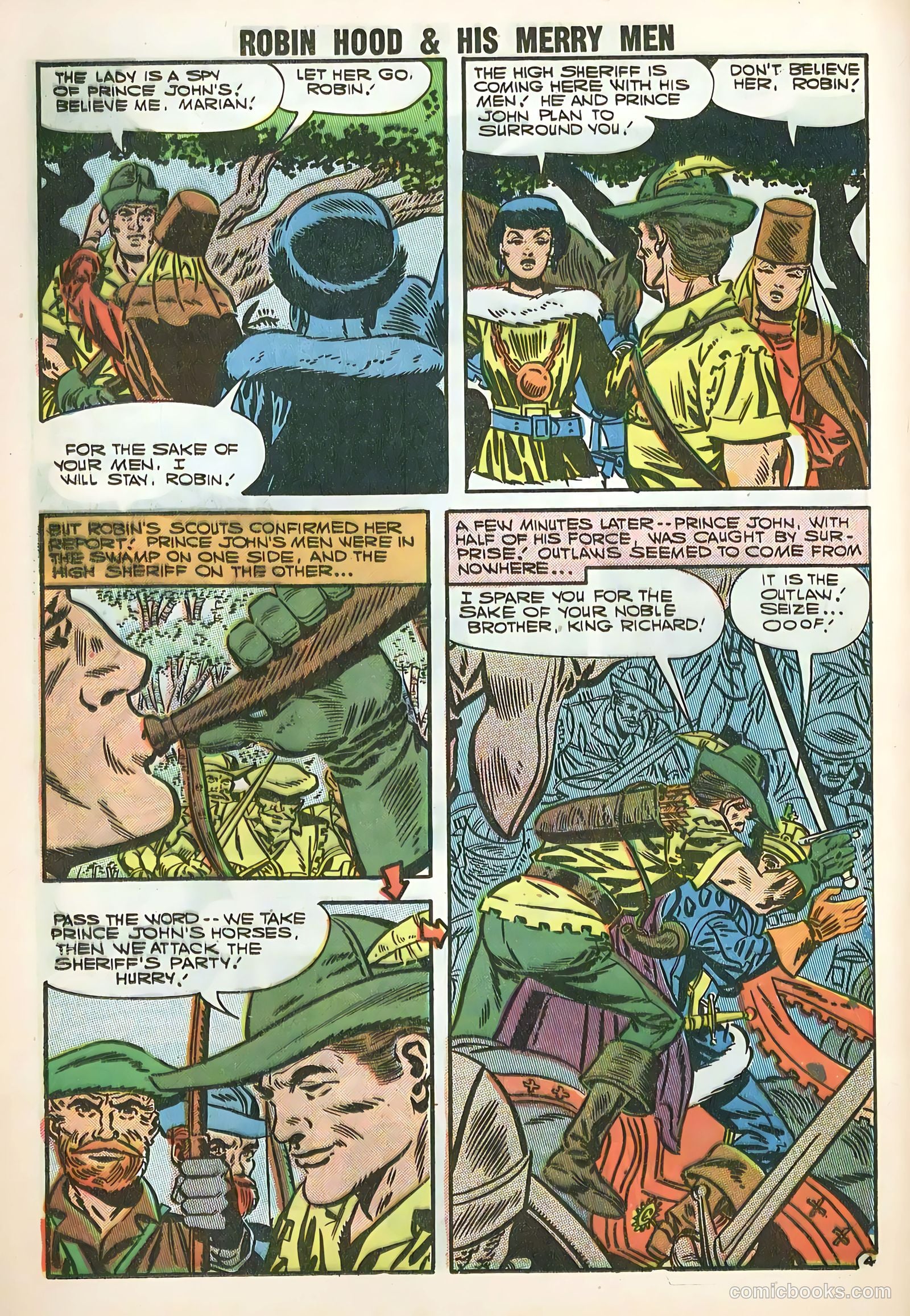 Robin Hood and His Merry Men #33 (1957) — page 24 of 36