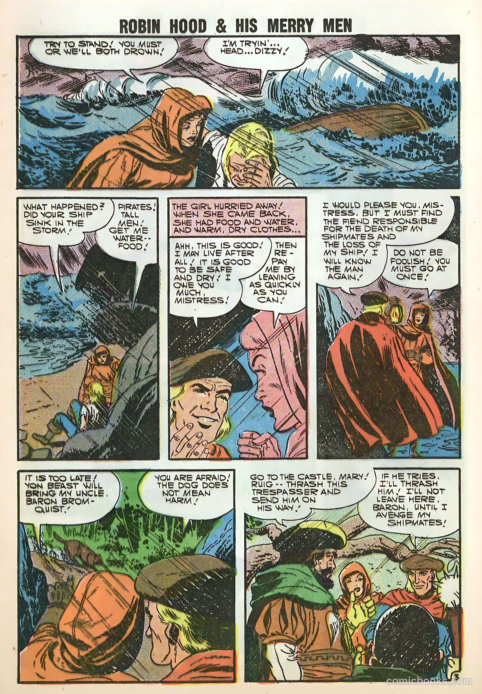 Robin Hood and His Merry Men #33 (1957) — page 28 of 36