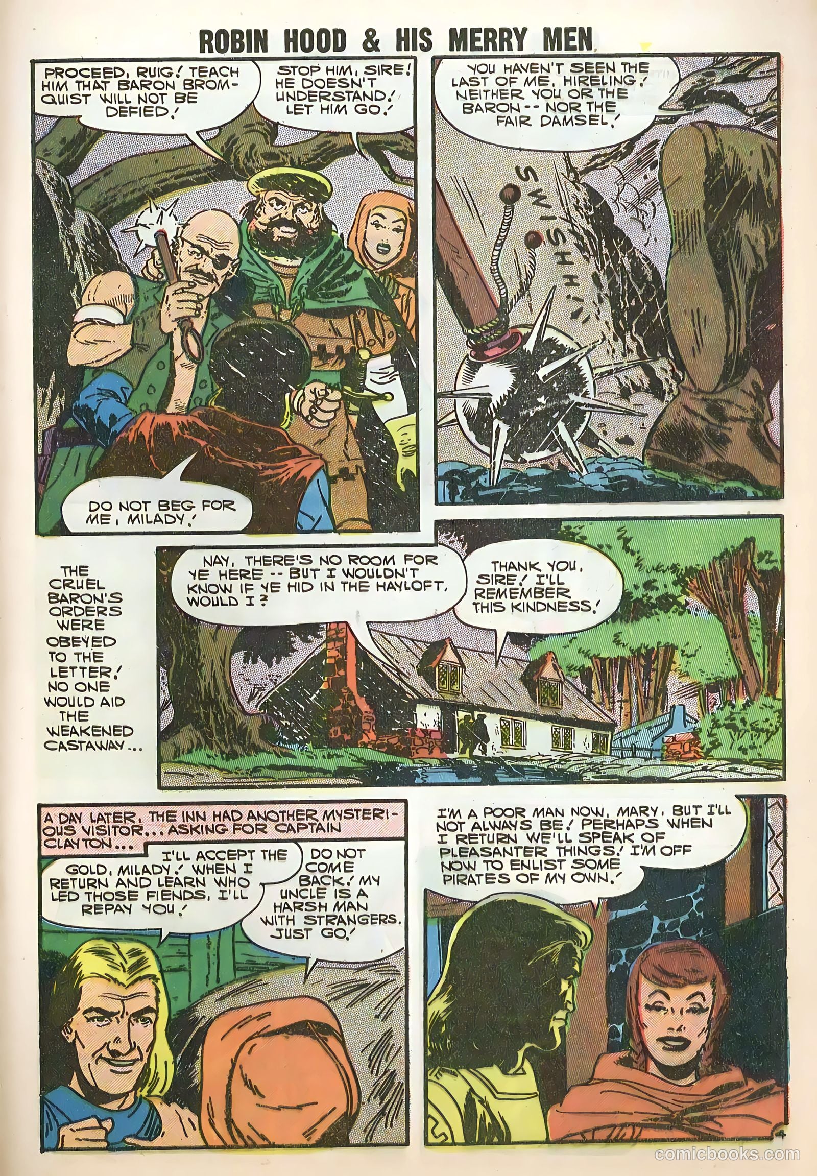 Robin Hood and His Merry Men #33 (1957) — page 29 of 36