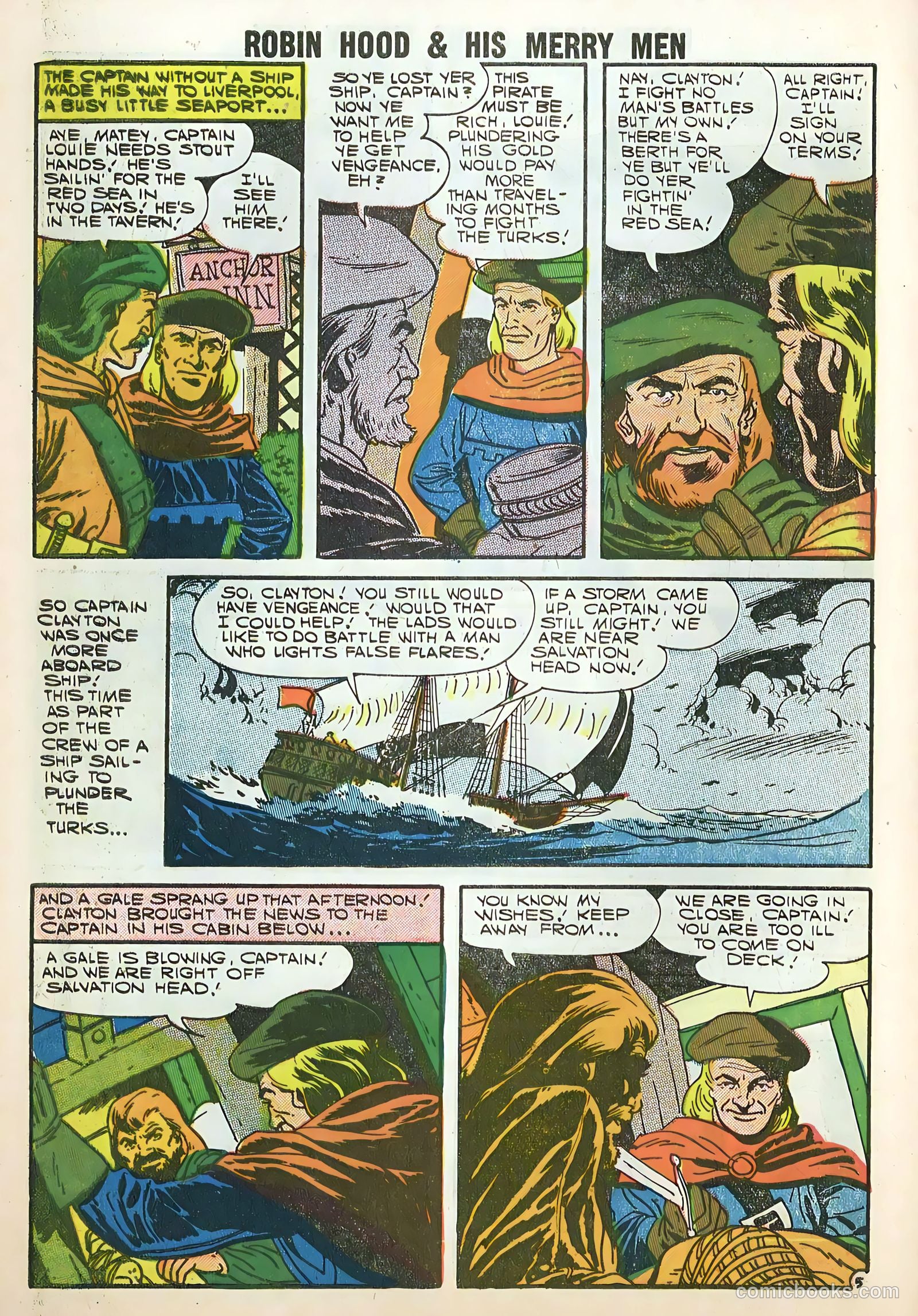 Robin Hood and His Merry Men #33 (1957) — page 30 of 36