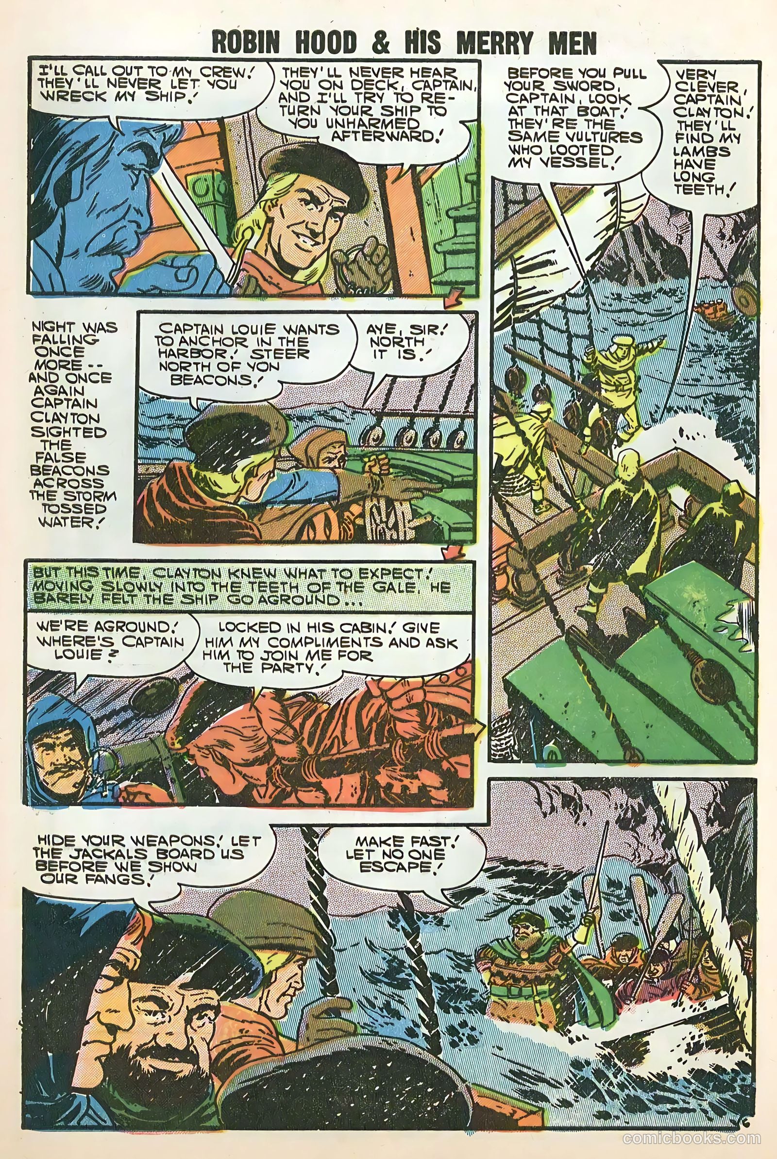 Robin Hood and His Merry Men #33 (1957) — page 32 of 36