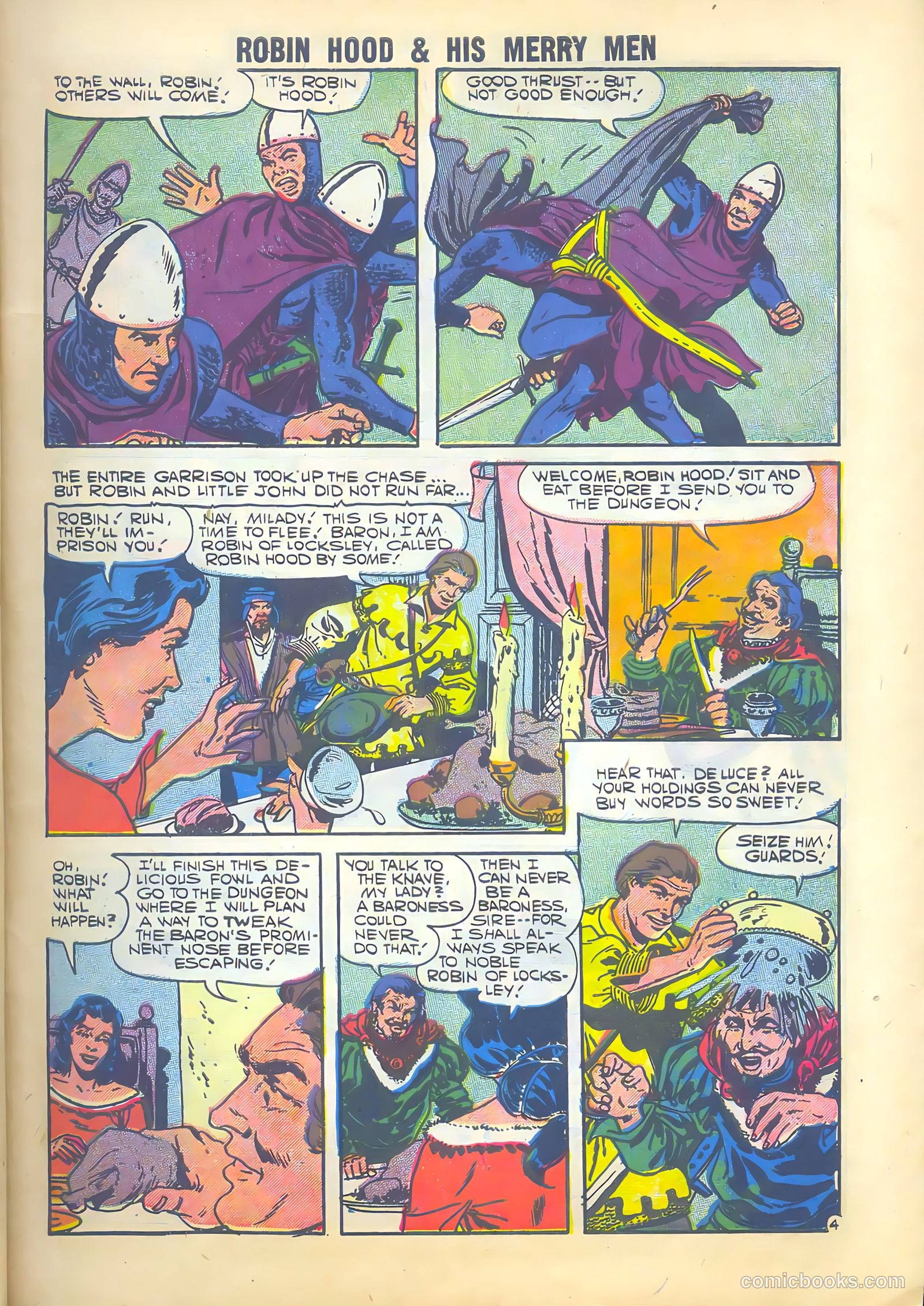 Robin Hood and His Merry Men #34 (1957) — page 7 of 36