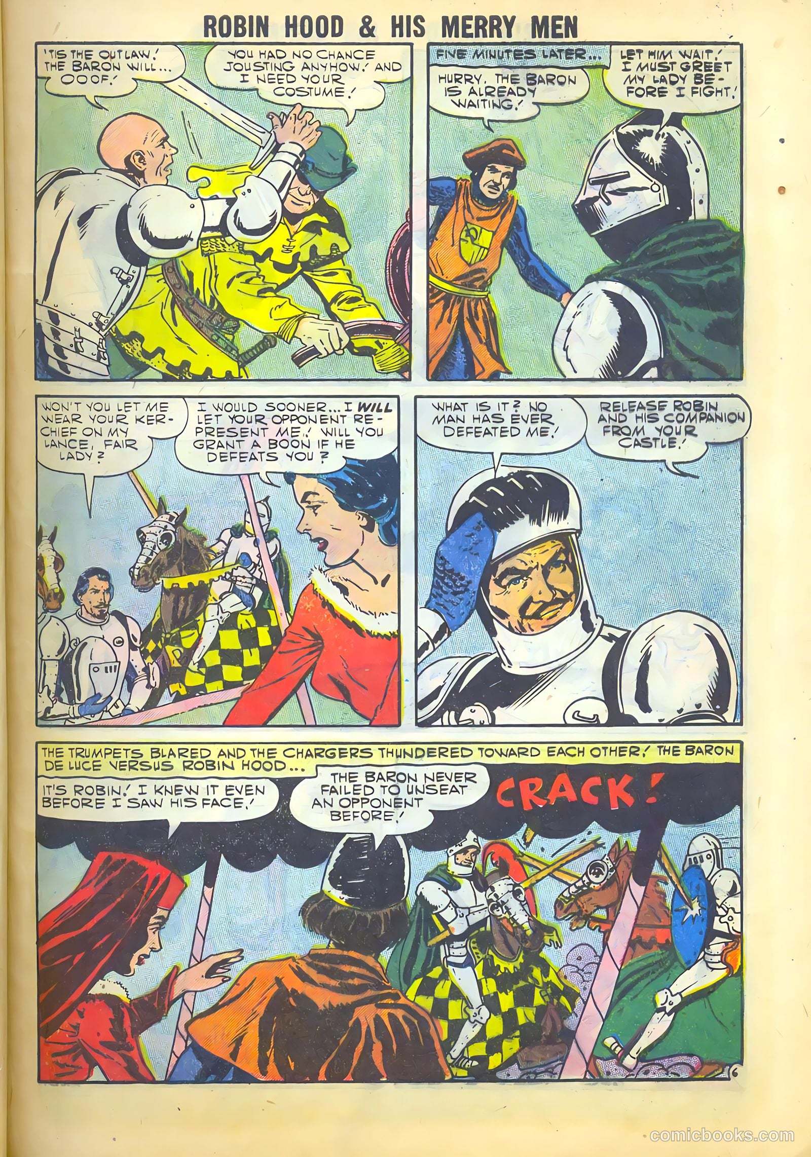 Robin Hood and His Merry Men #34 (1957) — page 9 of 36