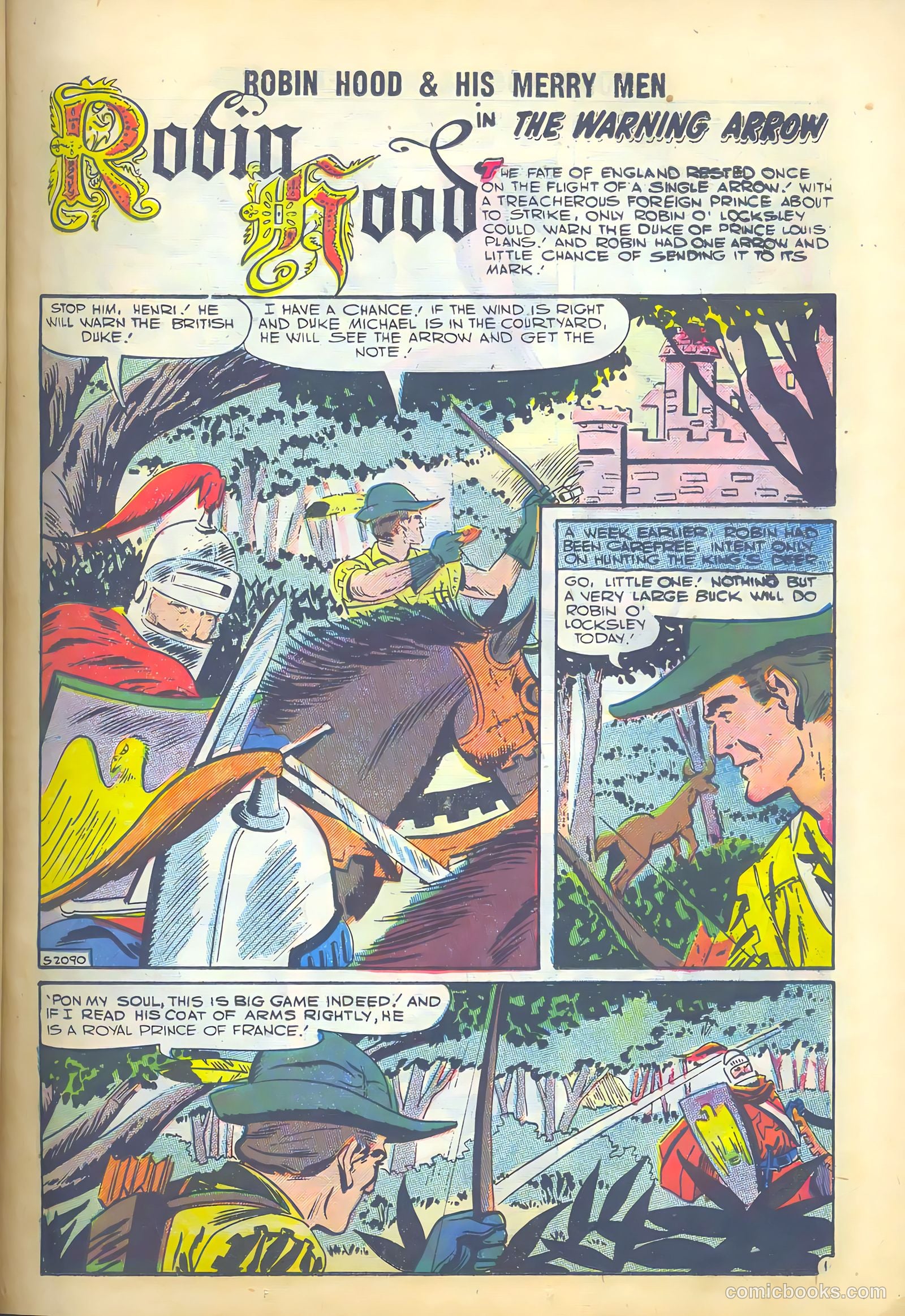 Robin Hood and His Merry Men #34 (1957) — page 11 of 36