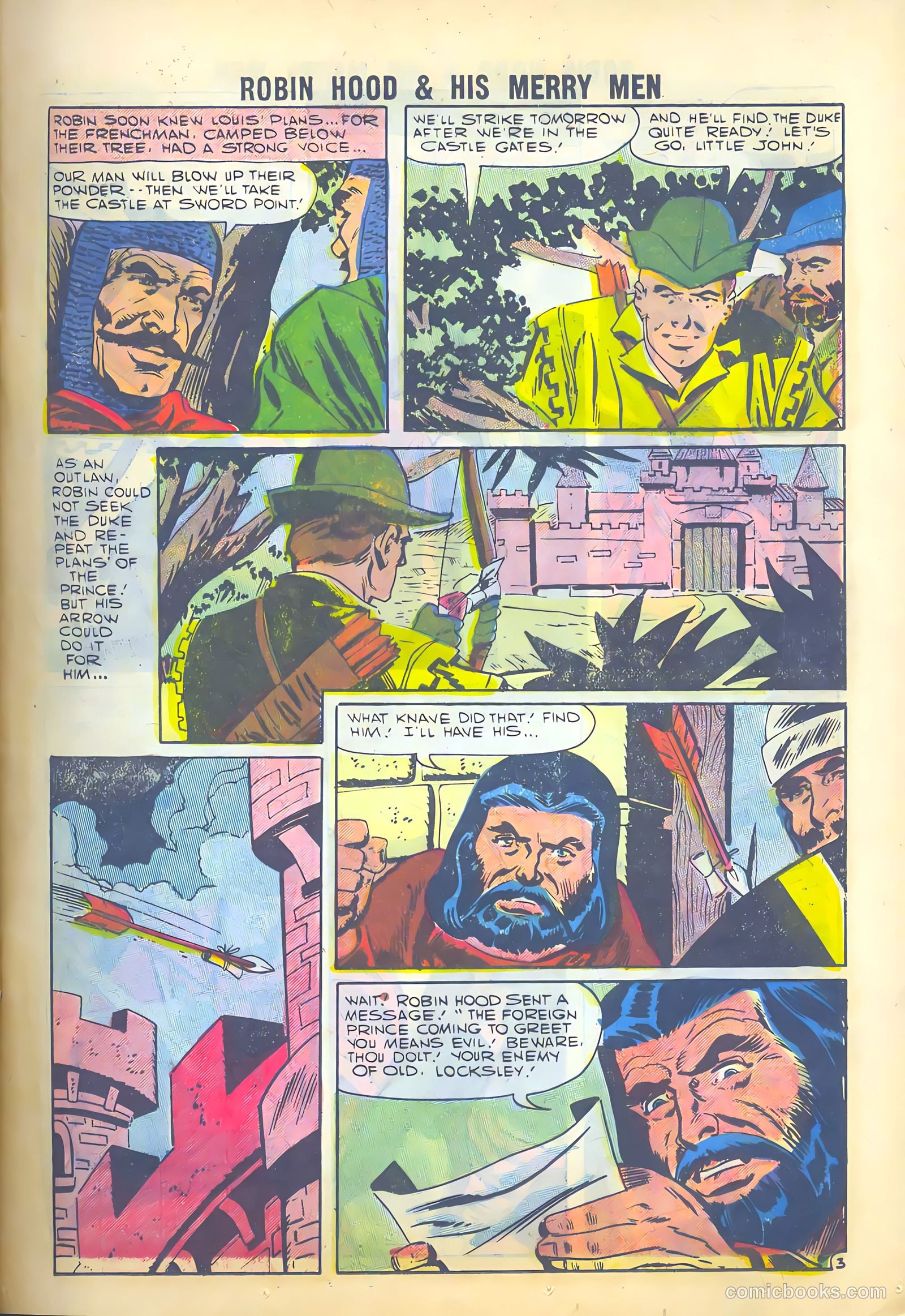 Robin Hood and His Merry Men #34 (1957) — page 13 of 36