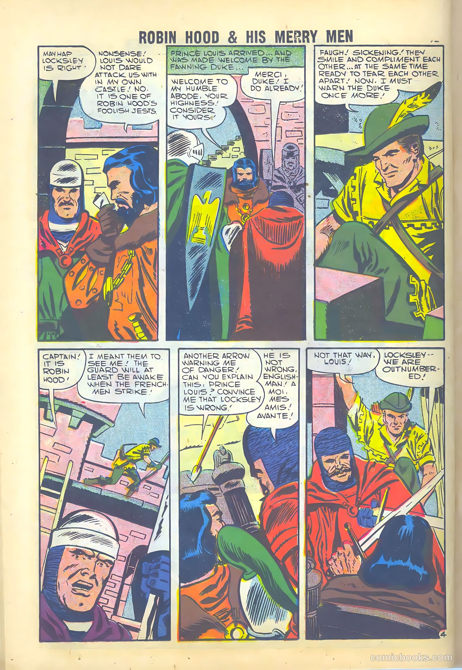 Robin Hood and His Merry Men #34 (1957) — page 14 of 36