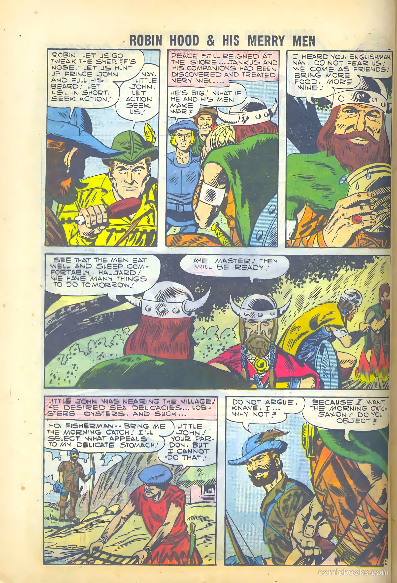 Robin Hood and His Merry Men #34 (1957) — page 20 of 36