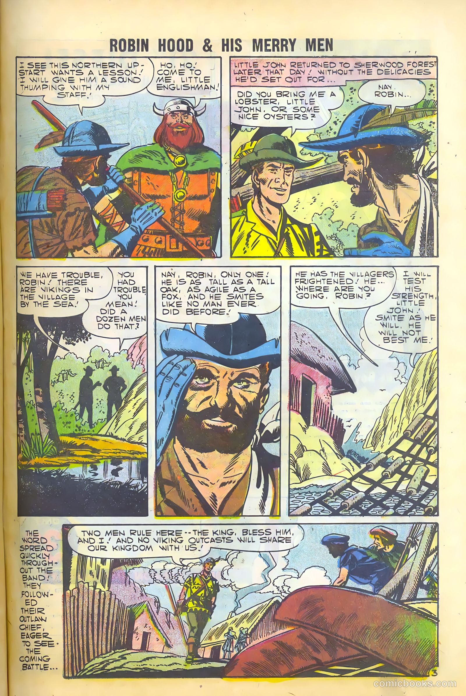 Robin Hood and His Merry Men #34 (1957) — page 21 of 36