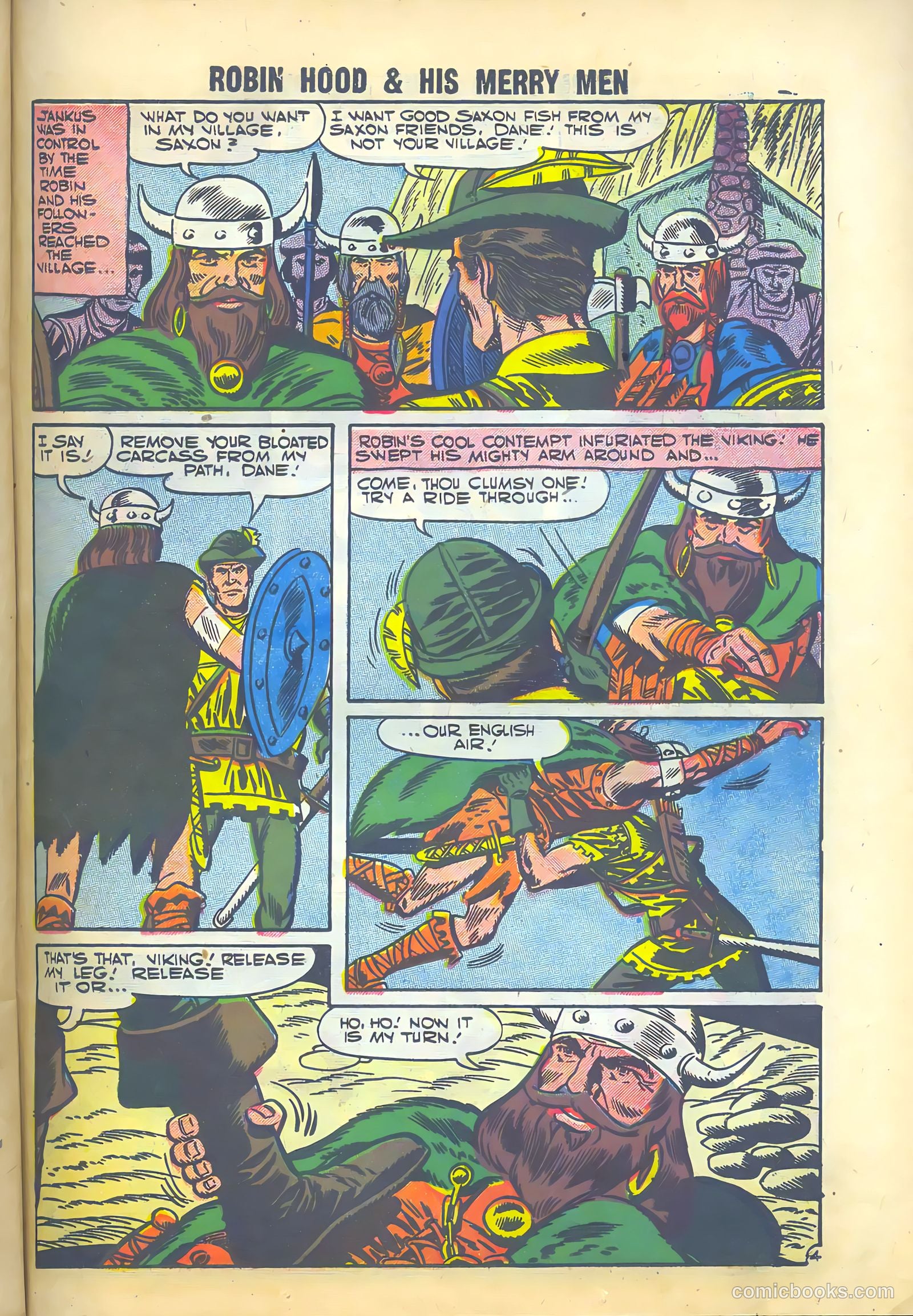 Robin Hood and His Merry Men #34 (1957) — page 23 of 36