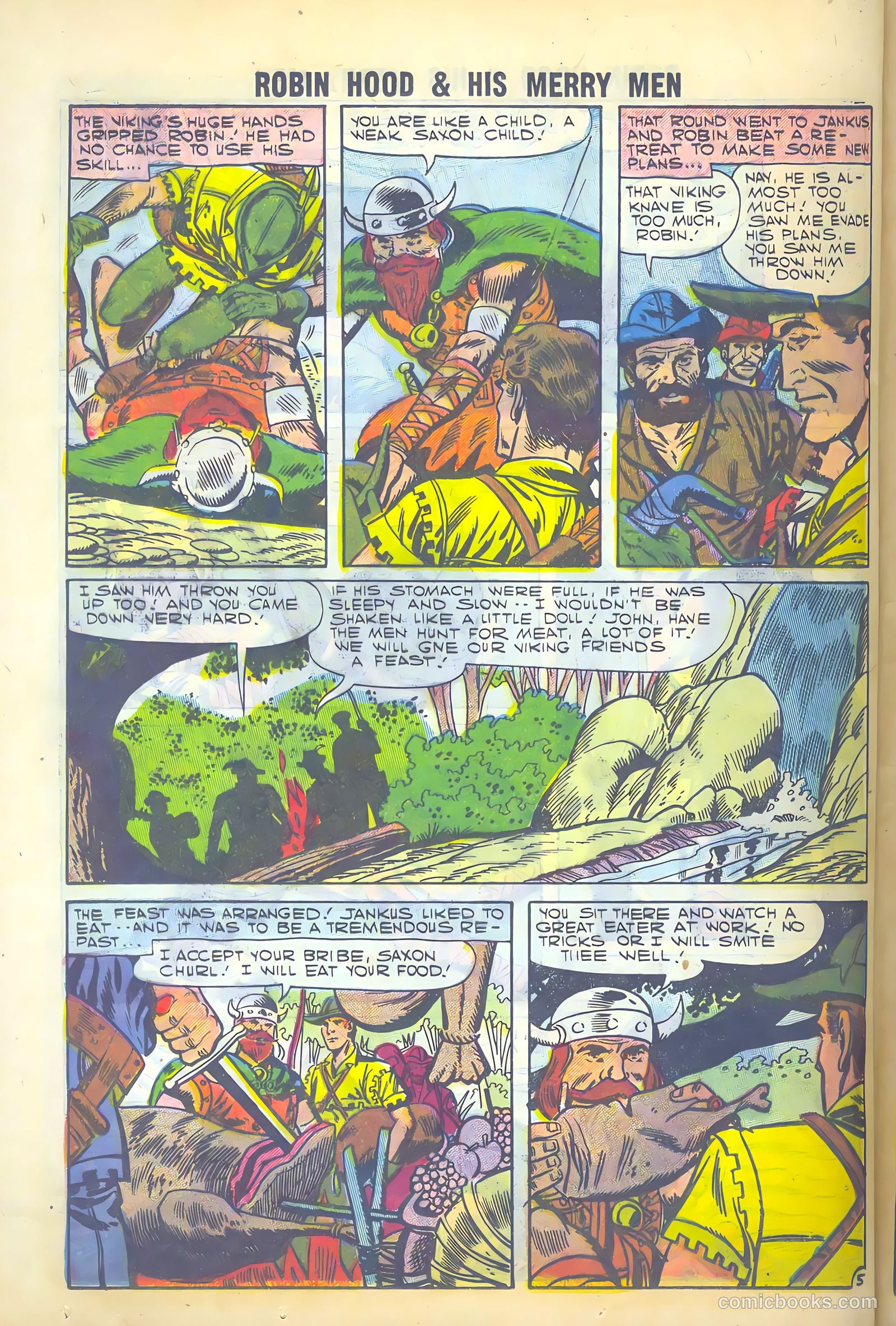 Robin Hood and His Merry Men #34 (1957) — page 24 of 36