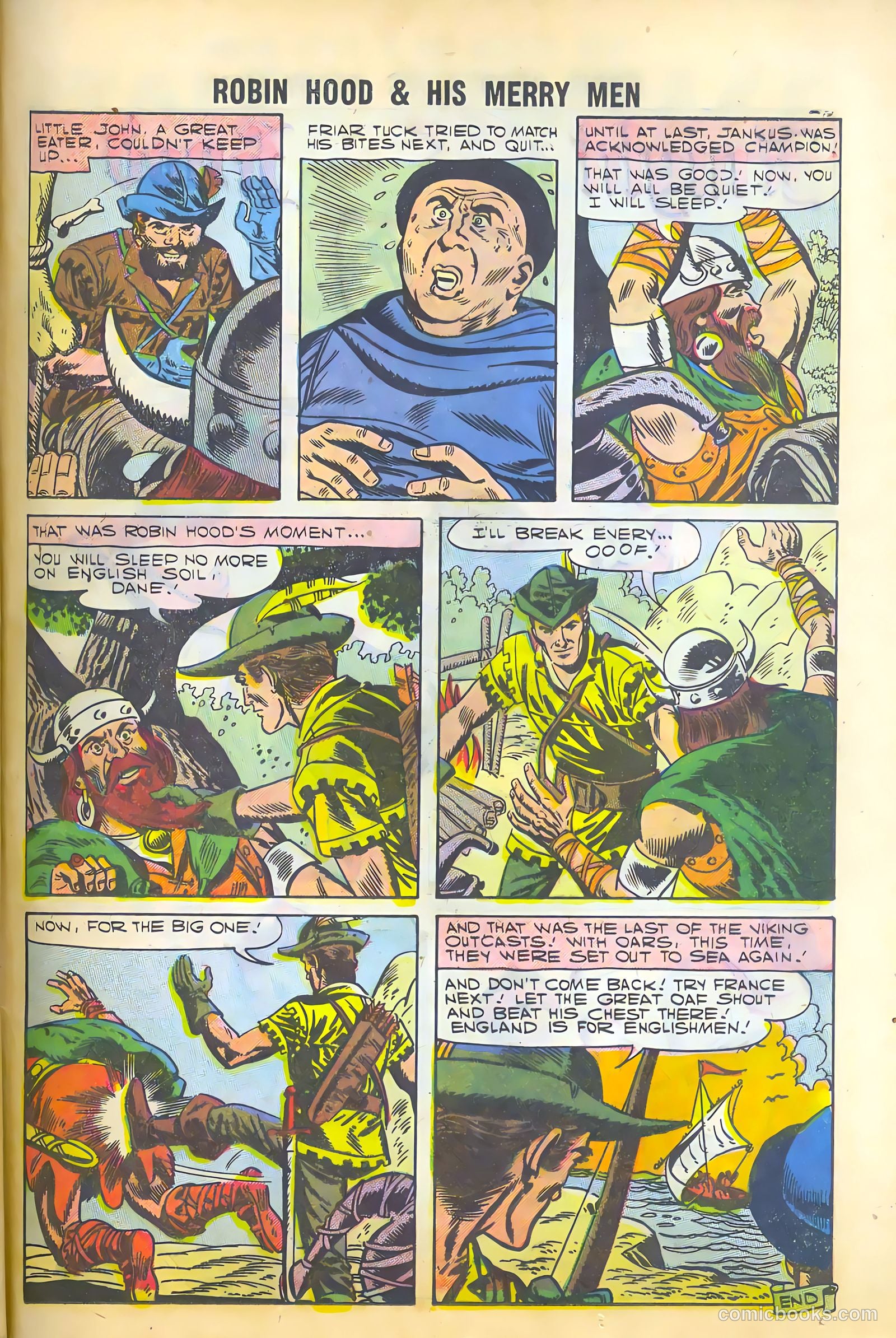 Robin Hood and His Merry Men #34 (1957) — page 25 of 36