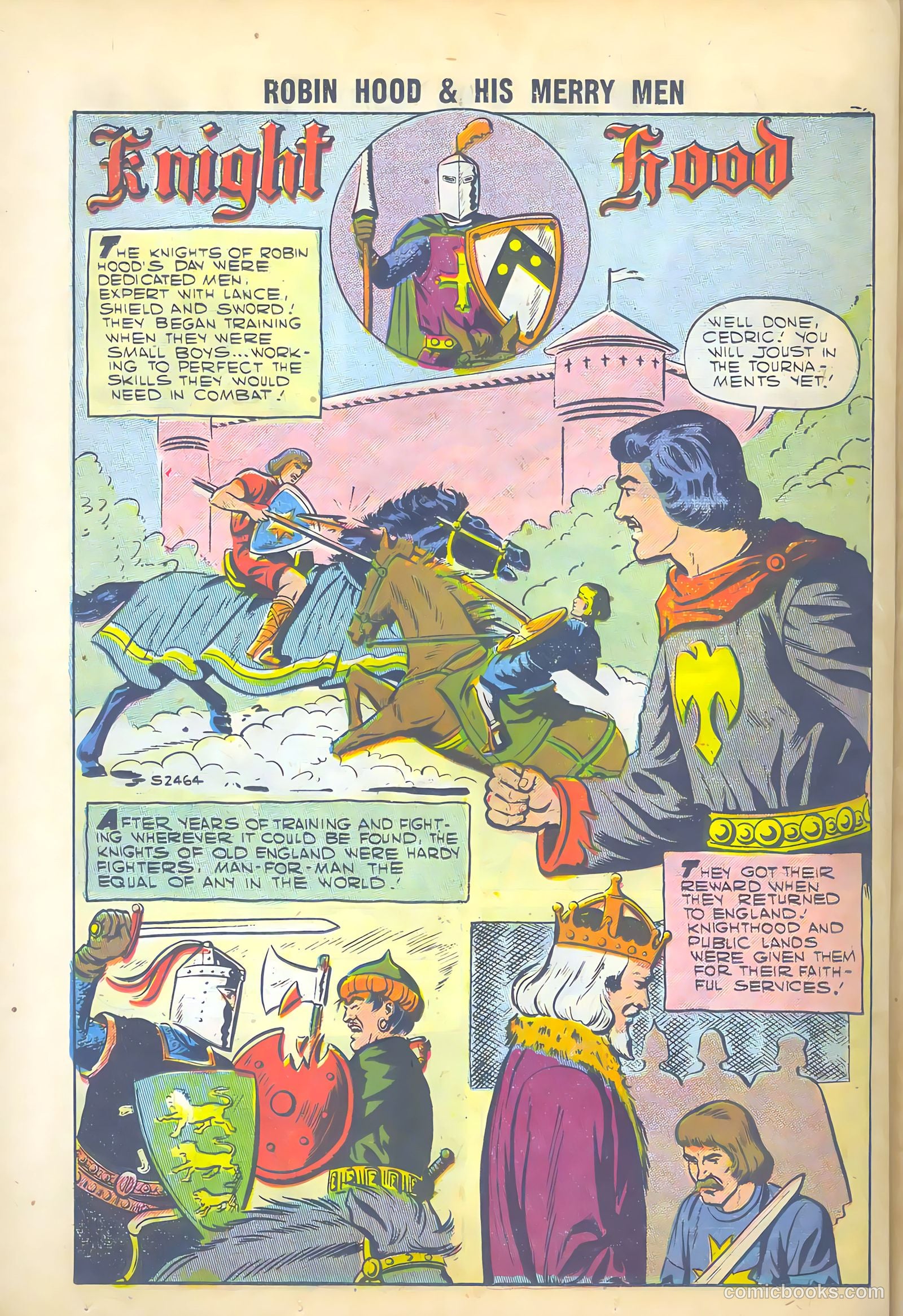 Robin Hood and His Merry Men #34 (1957) — page 26 of 36