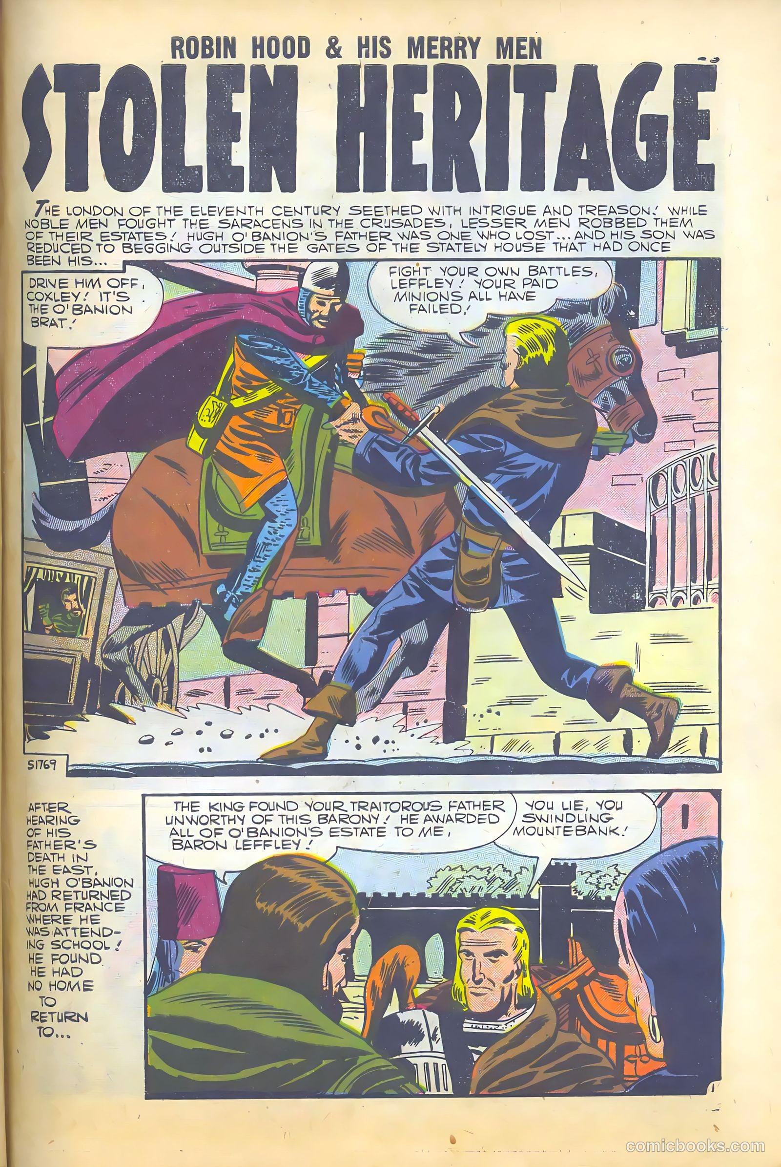 Robin Hood and His Merry Men #34 (1957) — page 27 of 36