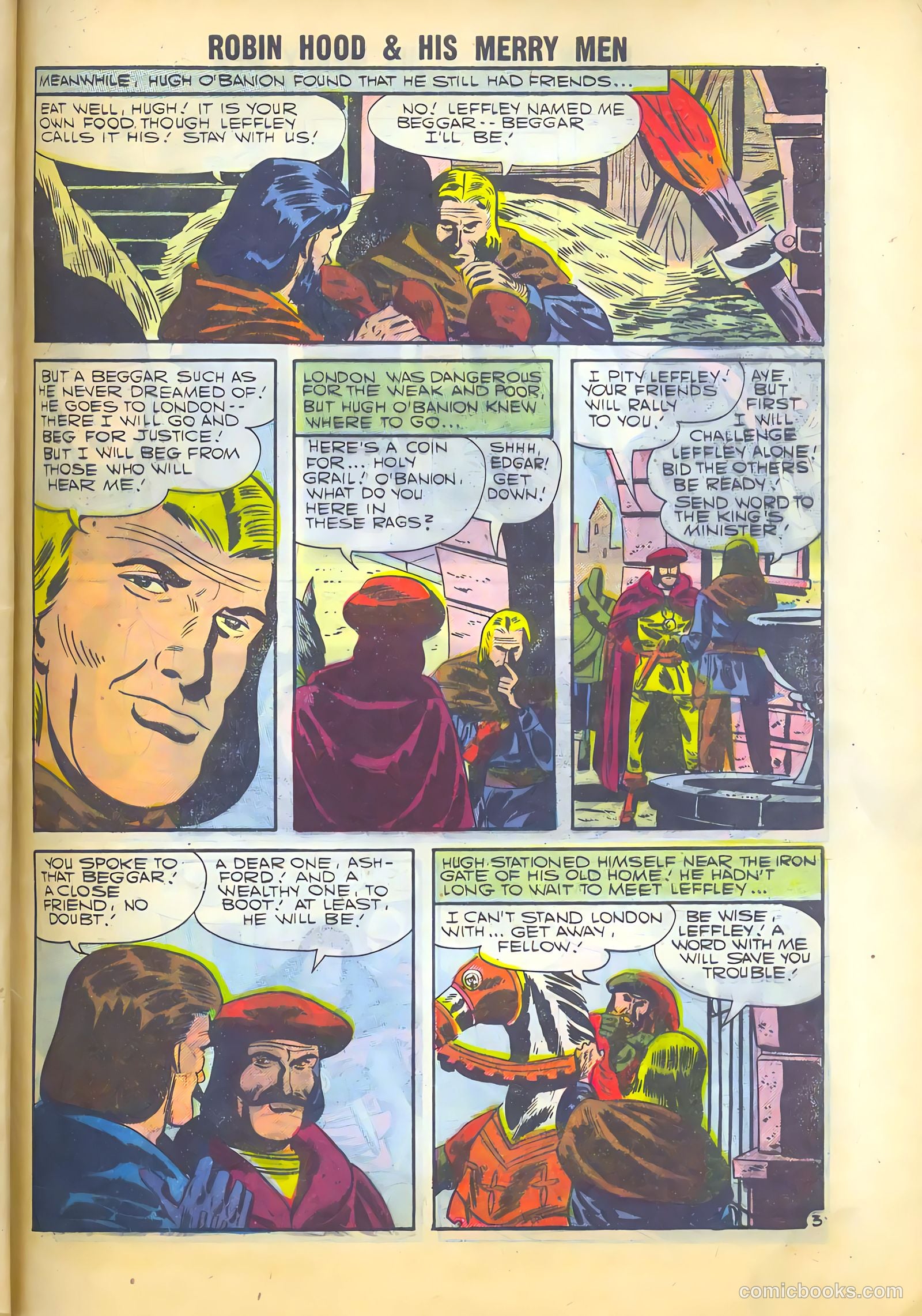Robin Hood and His Merry Men #34 (1957) — page 29 of 36