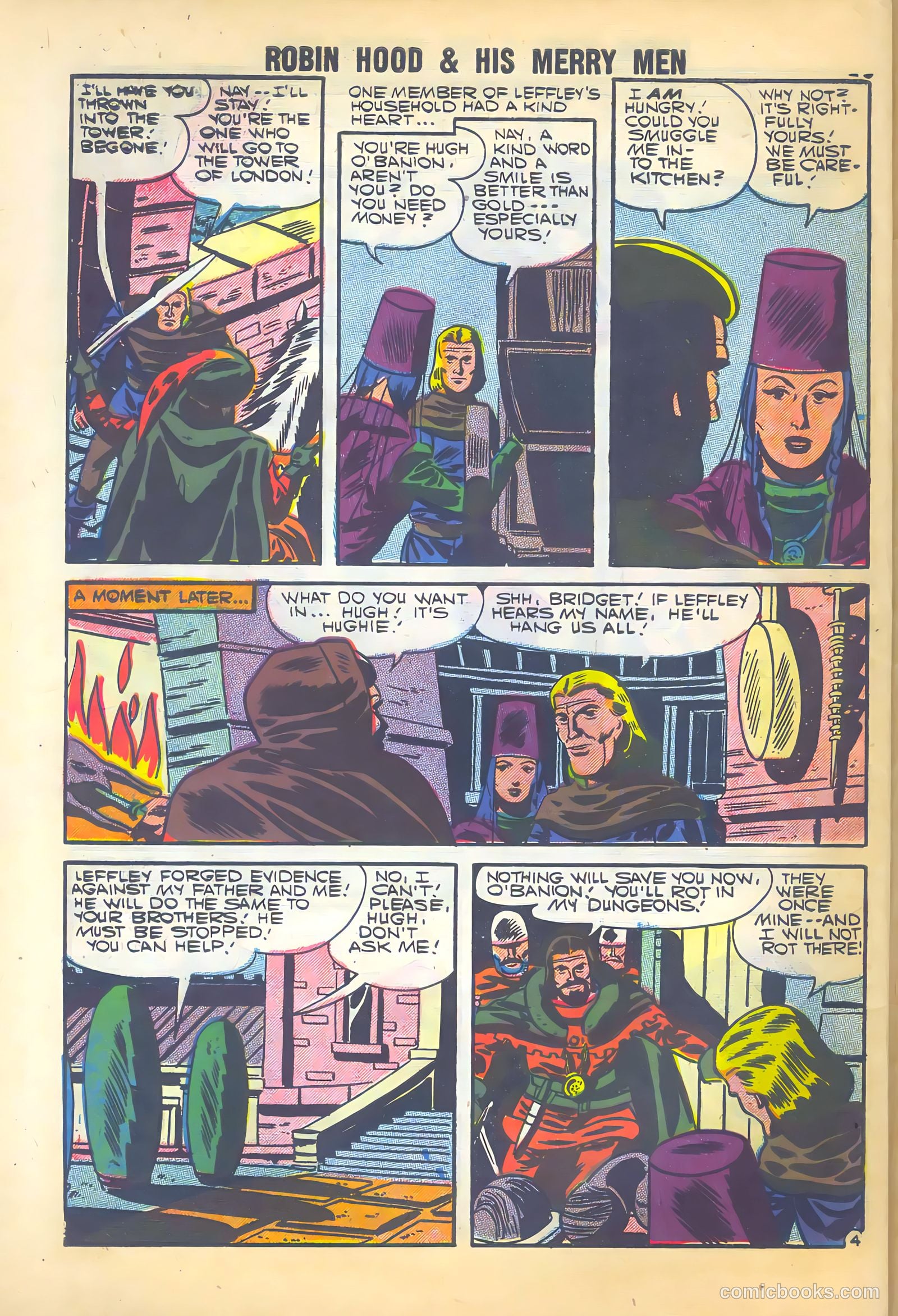Robin Hood and His Merry Men #34 (1957) — page 30 of 36