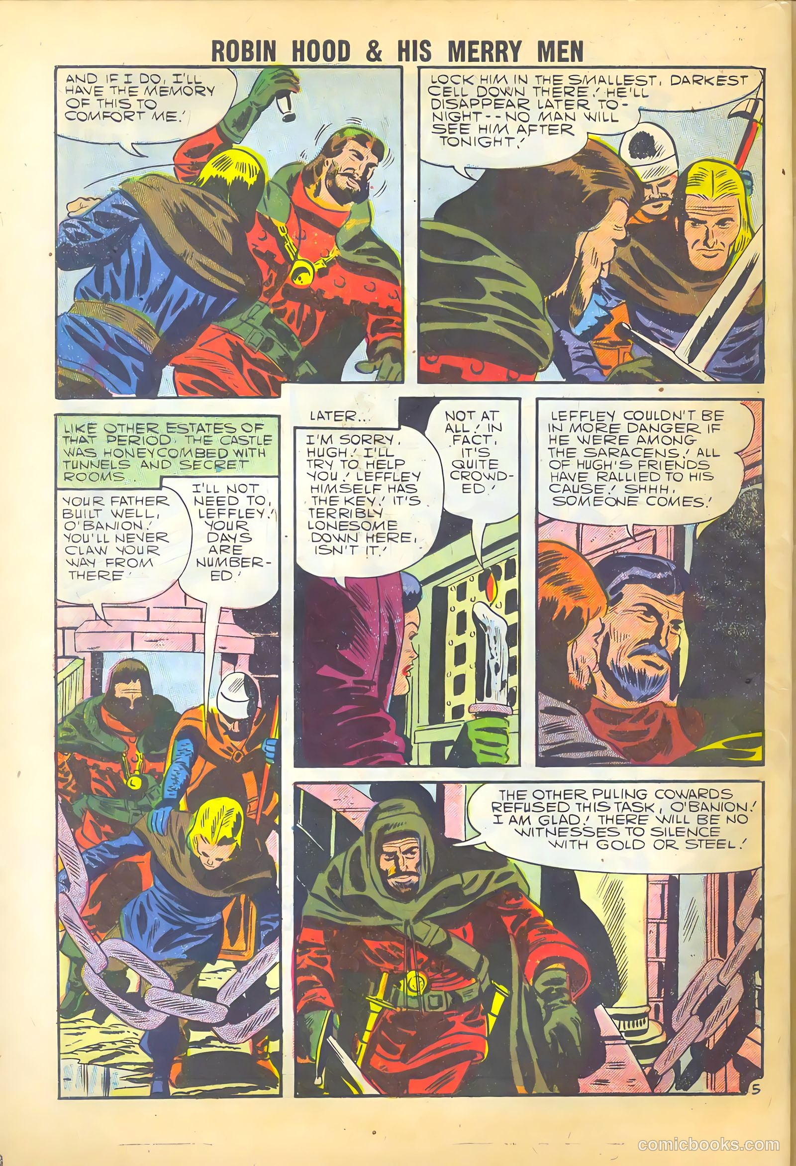 Robin Hood and His Merry Men #34 (1957) — page 32 of 36