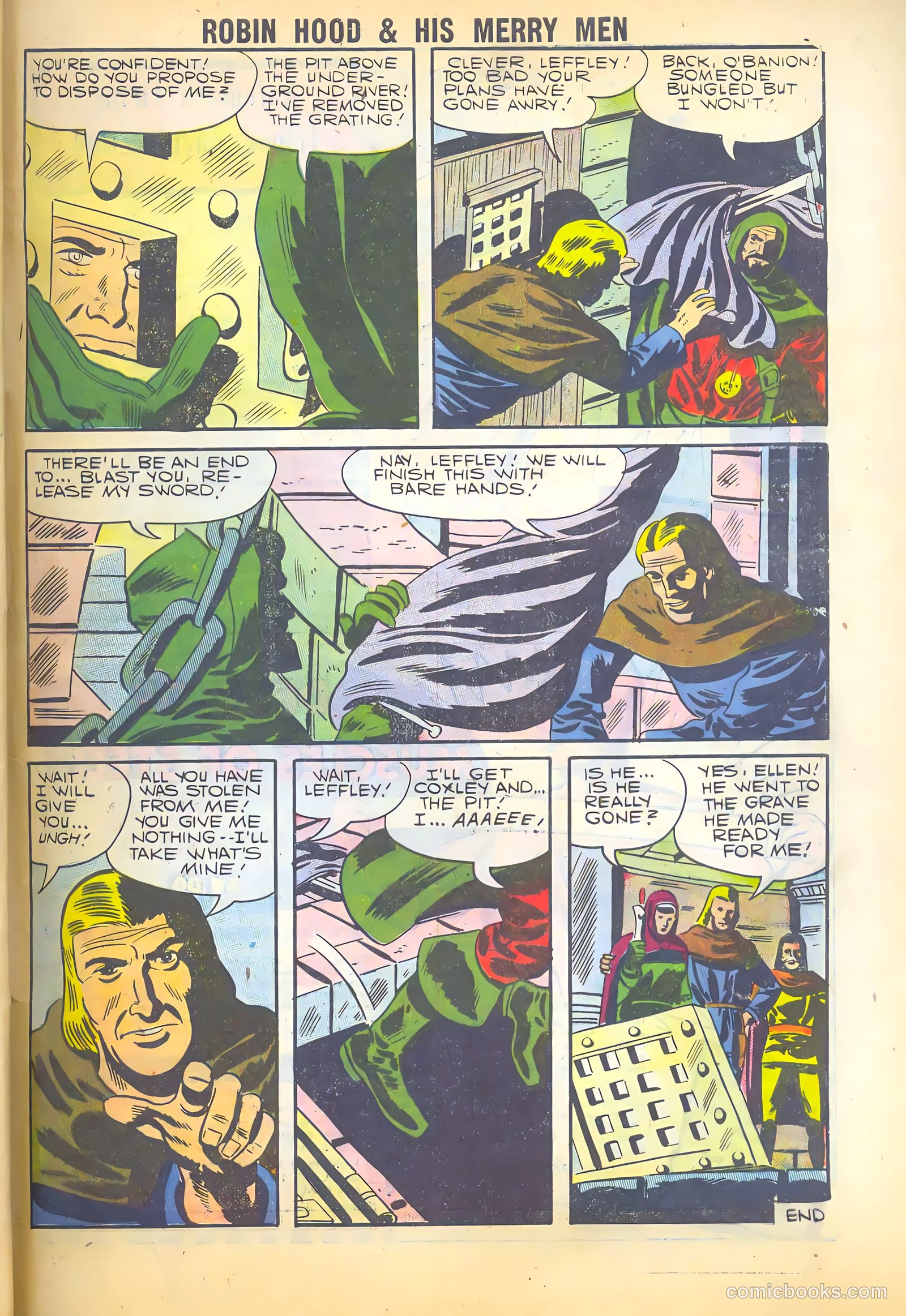 Robin Hood and His Merry Men #34 (1957) — page 33 of 36