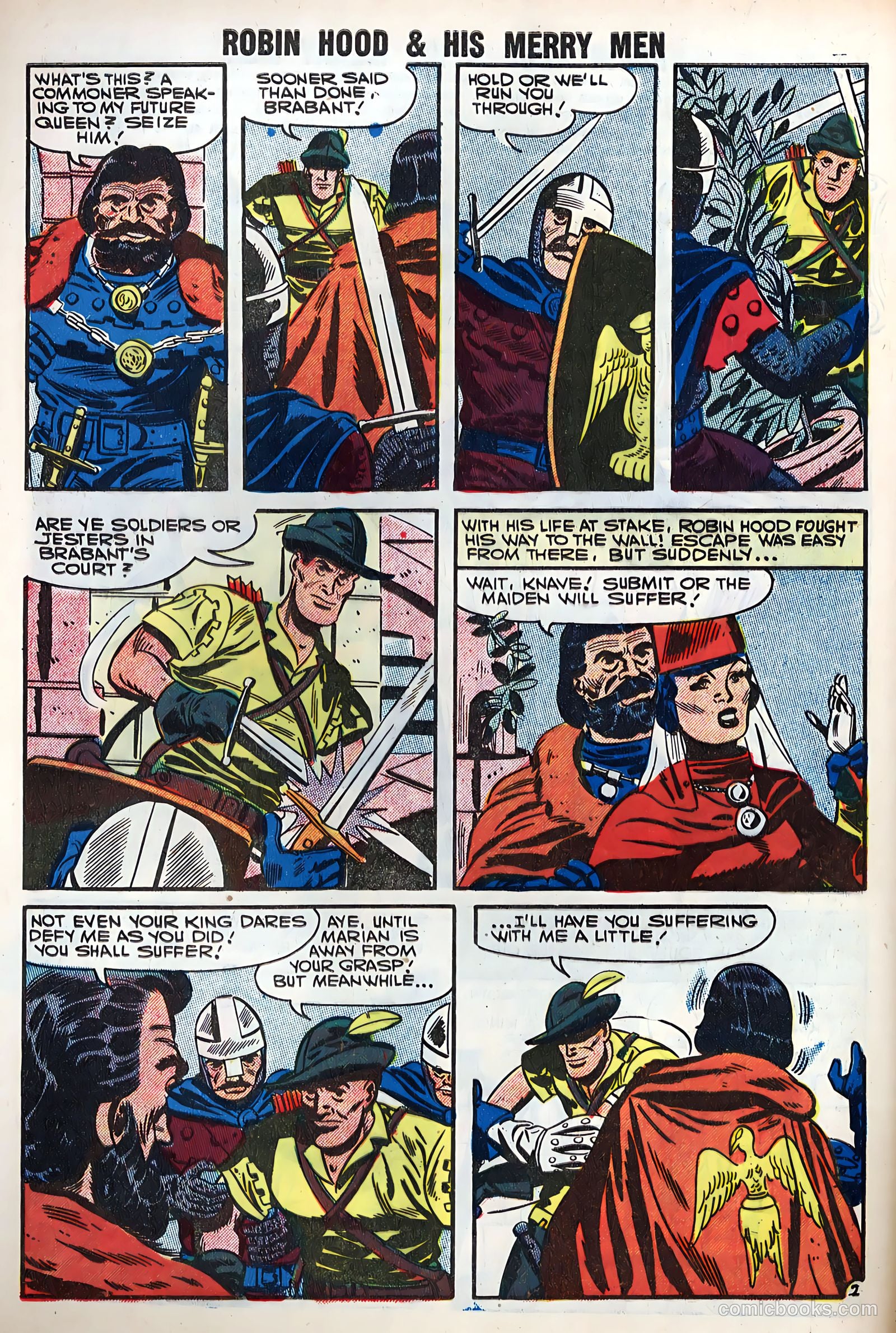 Robin Hood and His Merry Men #35 (1958) — page 4 of 36