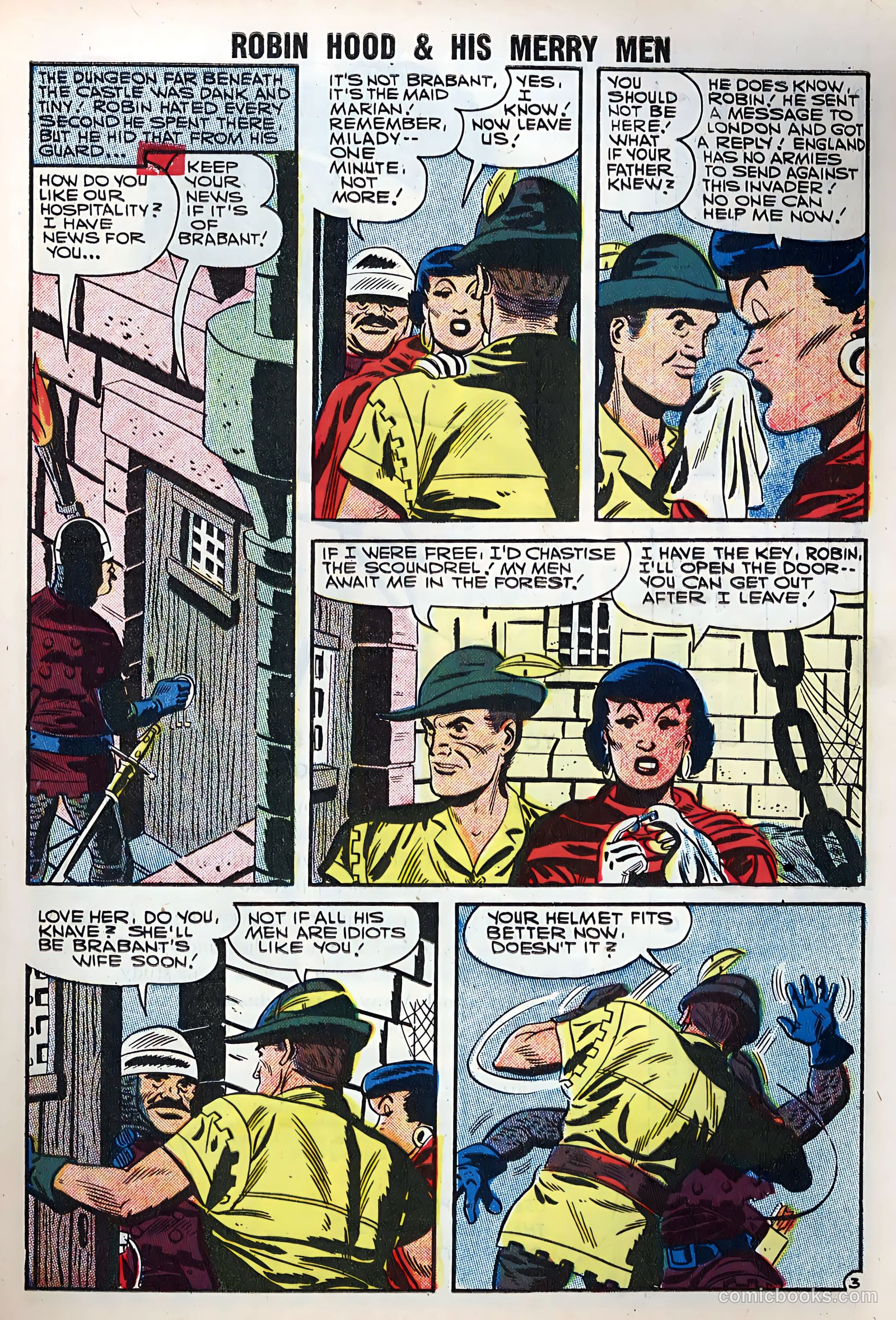 Robin Hood and His Merry Men #35 (1958) — page 5 of 36