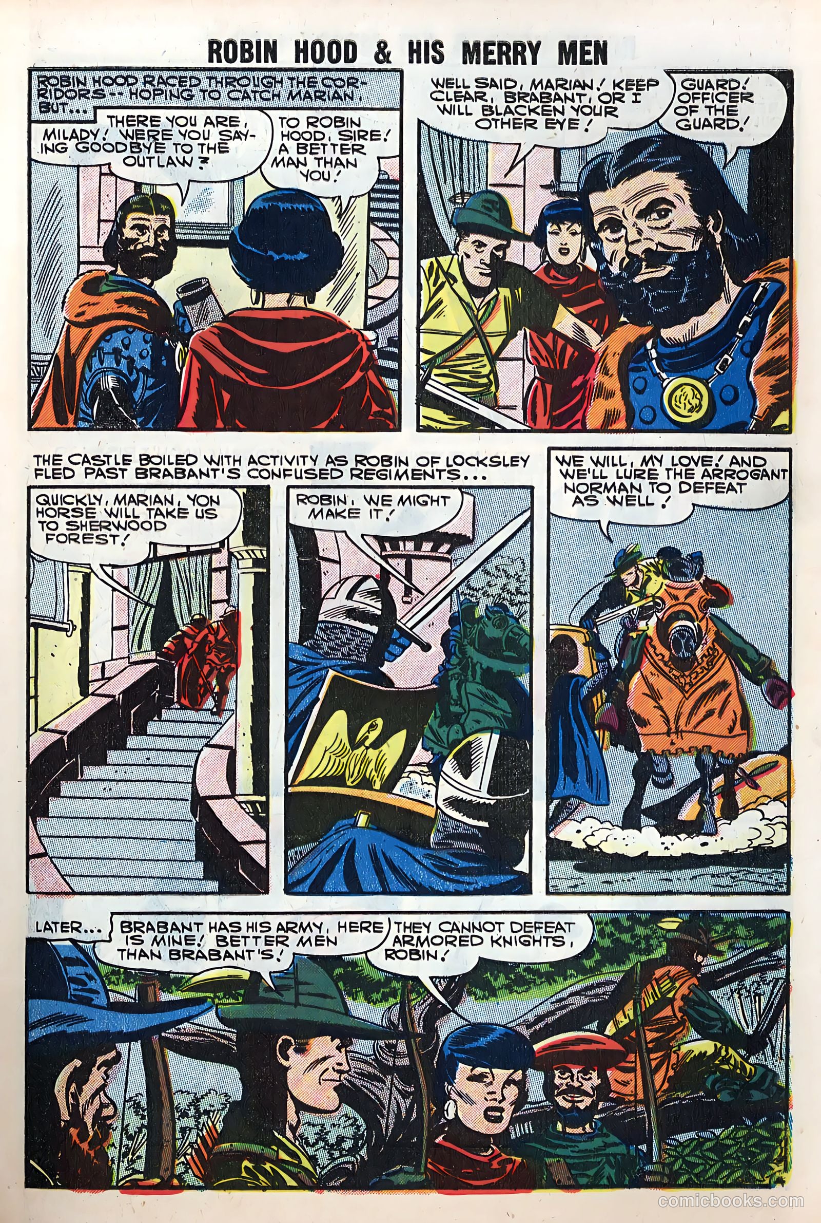 Robin Hood and His Merry Men #35 (1958) — page 7 of 36