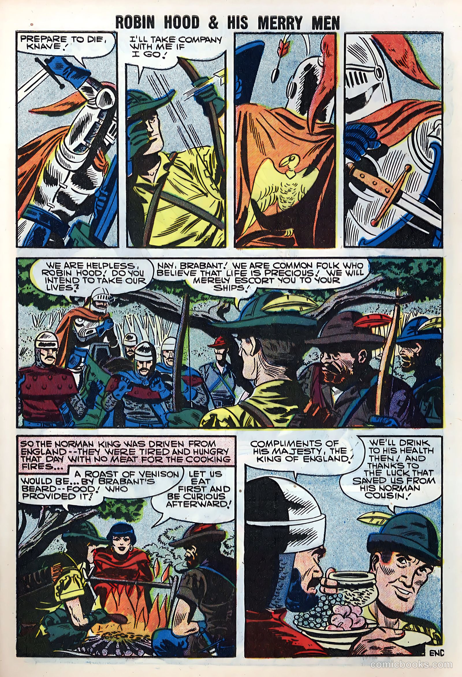 Robin Hood and His Merry Men #35 (1958) — page 9 of 36