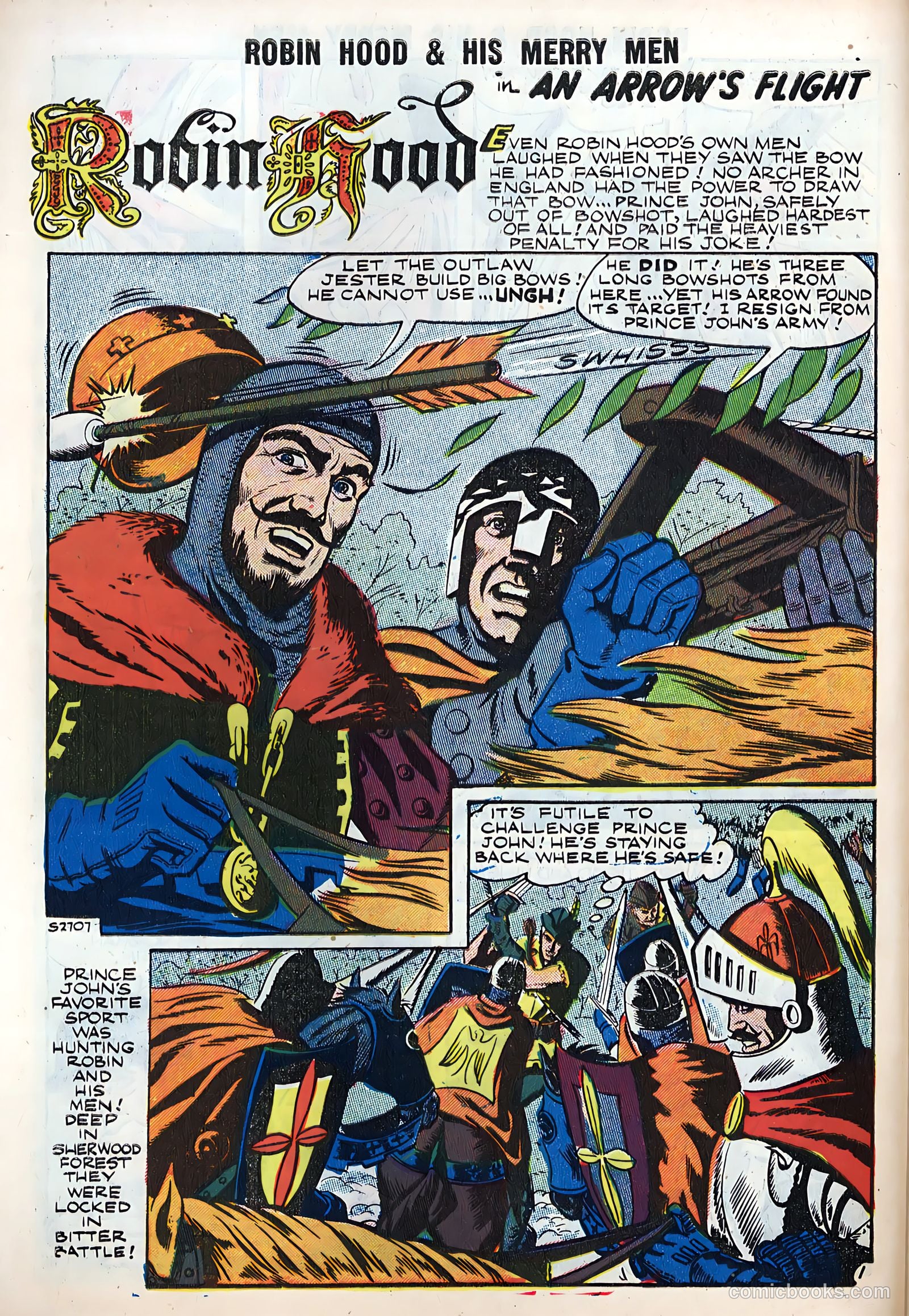 Robin Hood and His Merry Men #35 (1958) — page 10 of 36