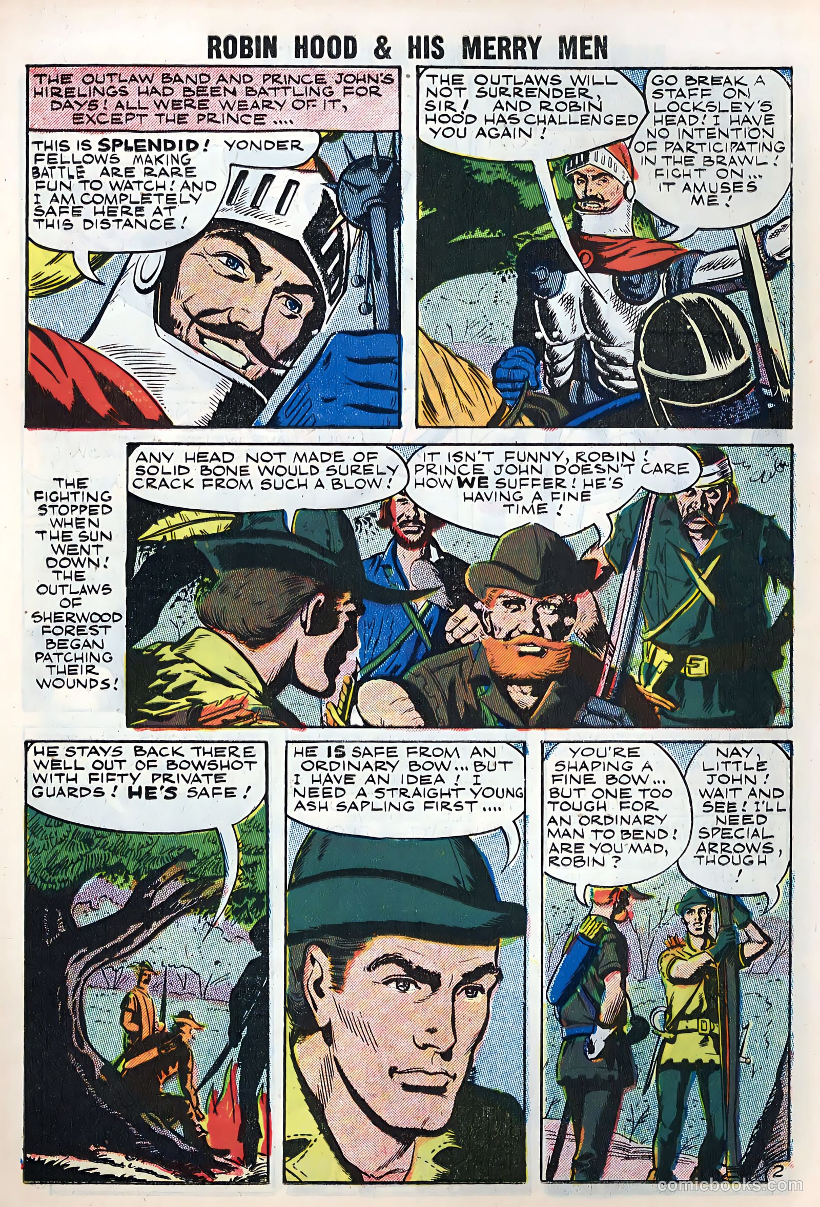 Robin Hood and His Merry Men #35 (1958) — page 11 of 36