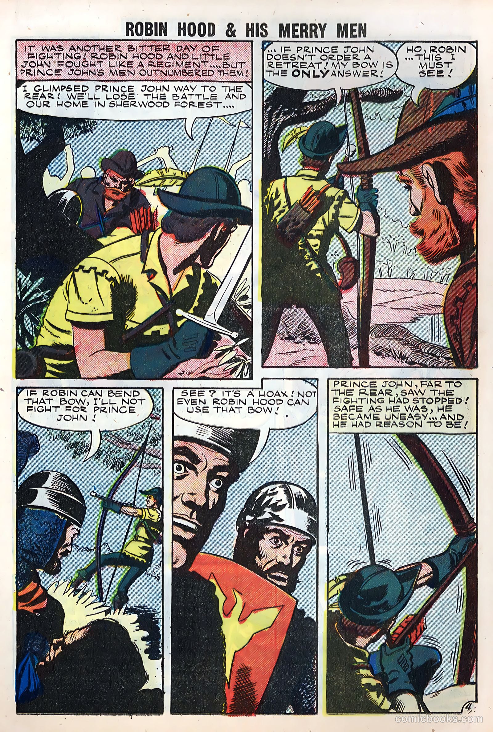 Robin Hood and His Merry Men #35 (1958) — page 13 of 36