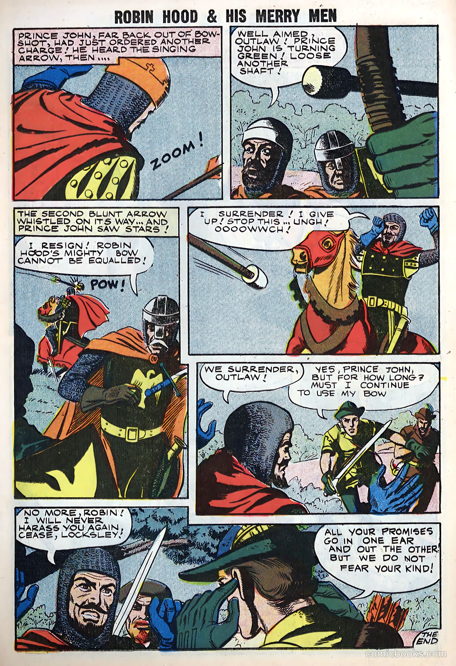 Robin Hood and His Merry Men #35 (1958) — page 14 of 36