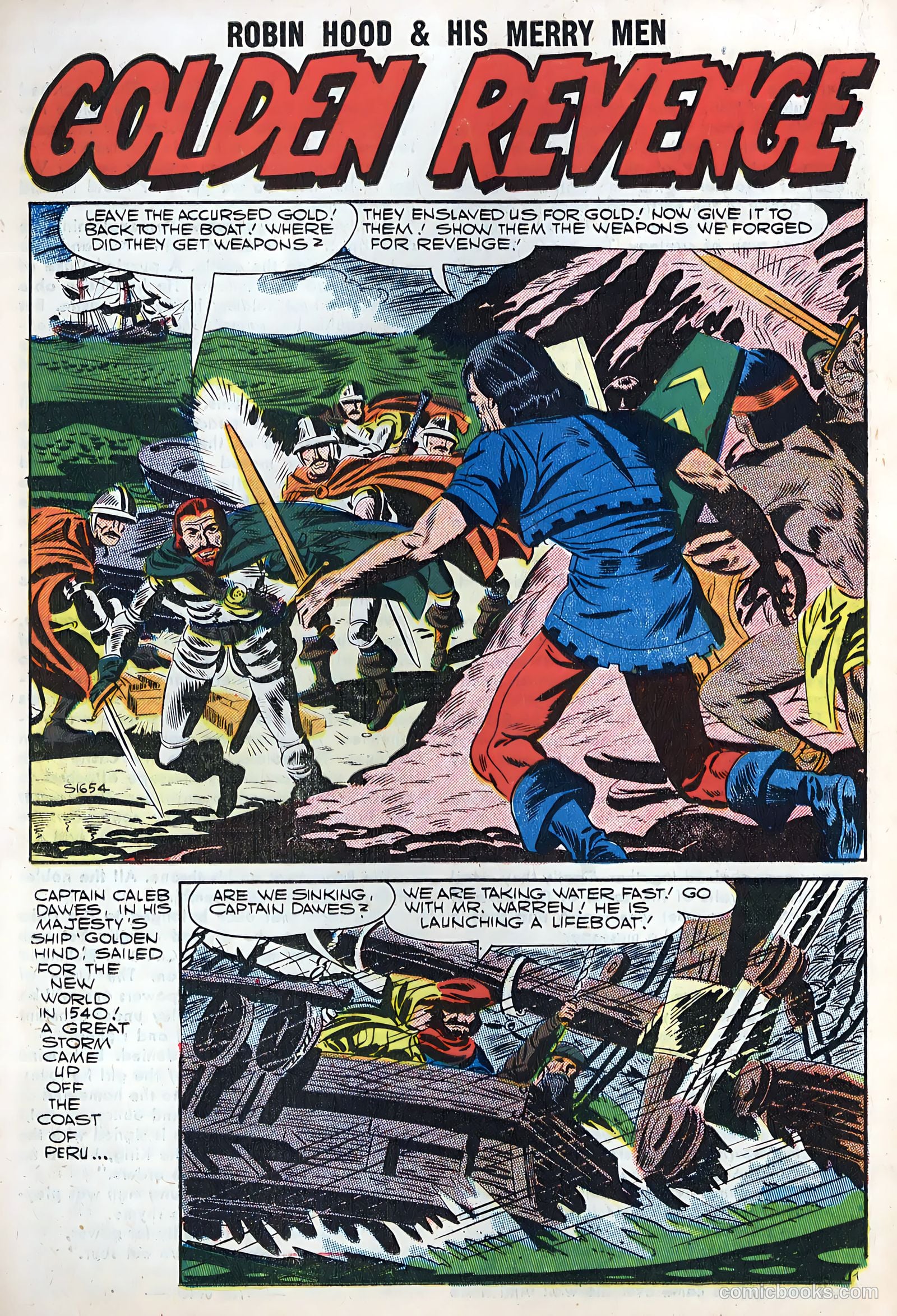 Robin Hood and His Merry Men #35 (1958) — page 18 of 36