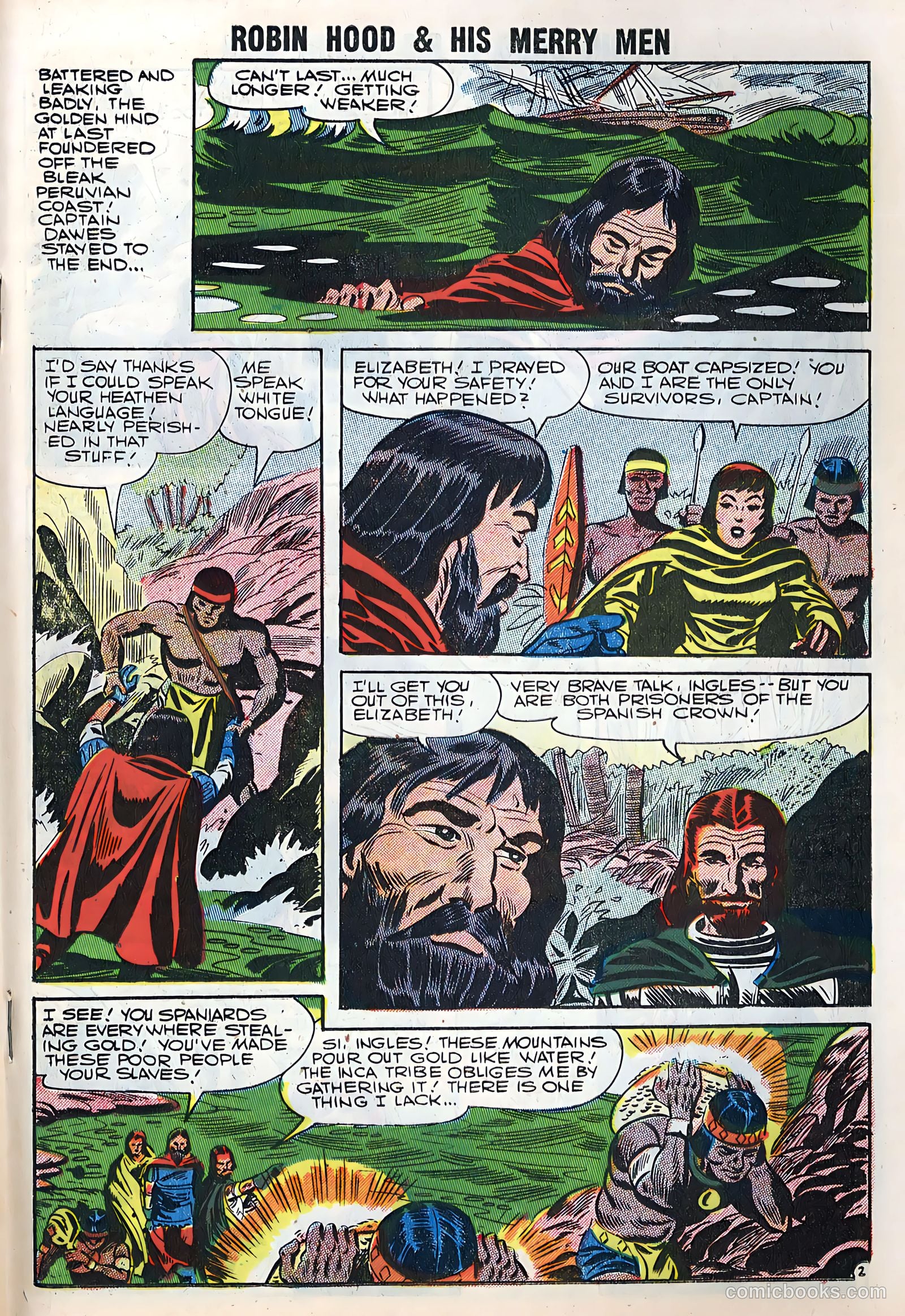 Robin Hood and His Merry Men #35 (1958) — page 19 of 36