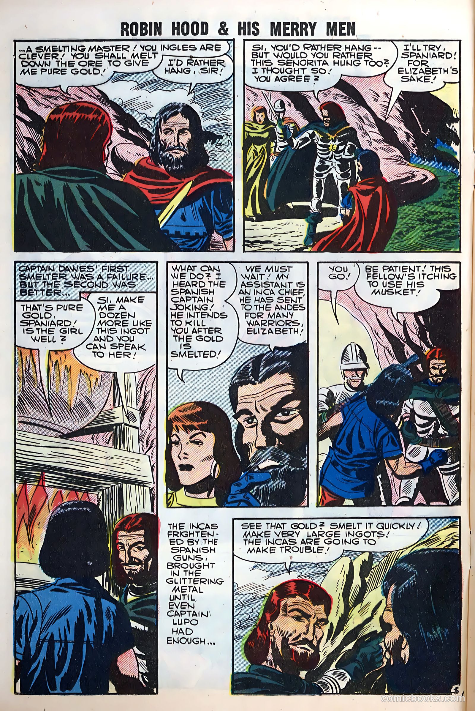 Robin Hood and His Merry Men #35 (1958) — page 20 of 36