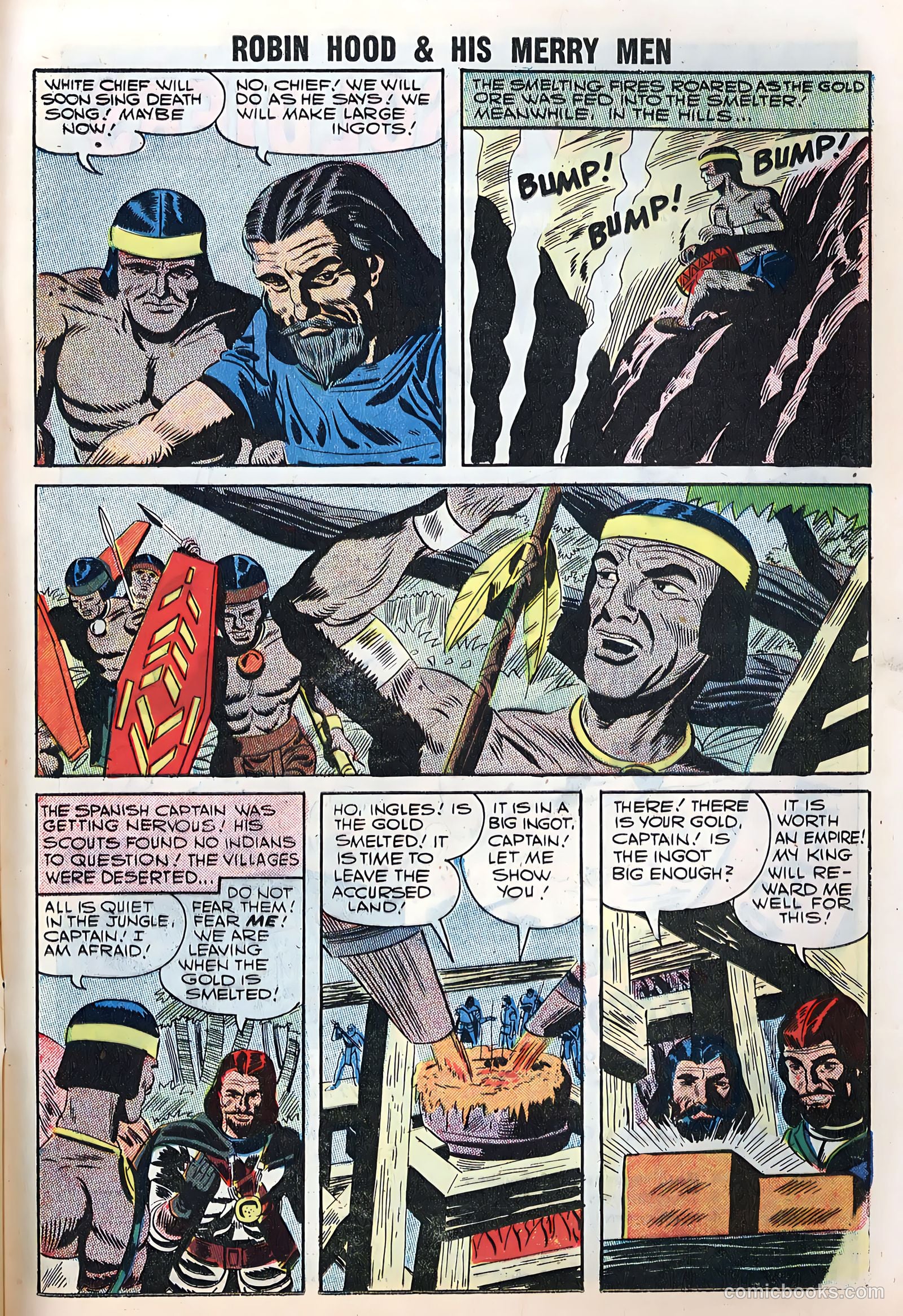 Robin Hood and His Merry Men #35 (1958) — page 21 of 36