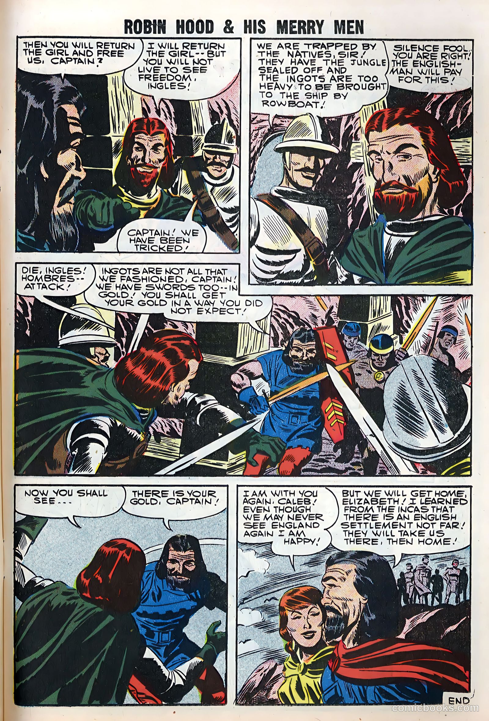 Robin Hood and His Merry Men #35 (1958) — page 23 of 36
