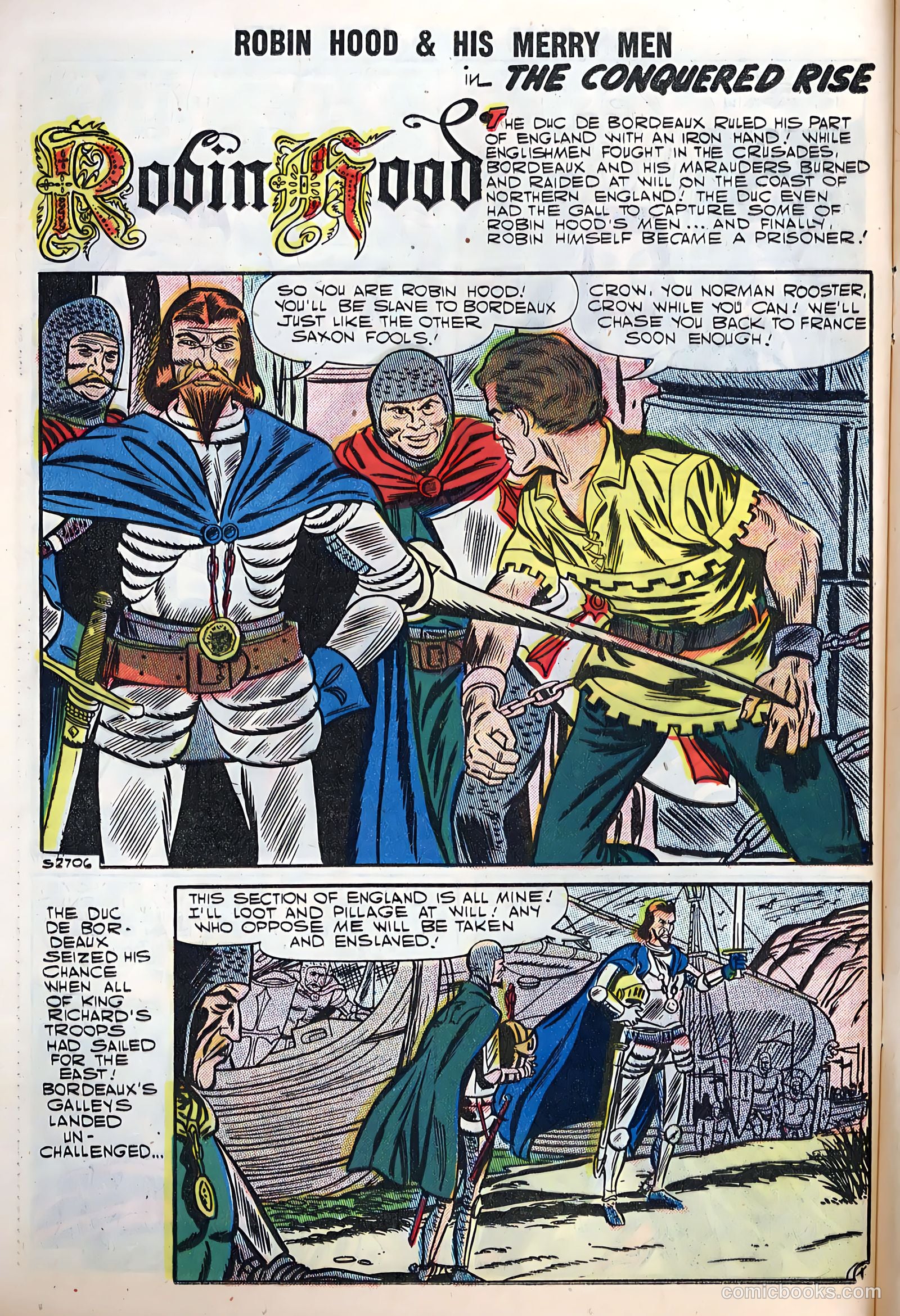 Robin Hood and His Merry Men #35 (1958) — page 24 of 36
