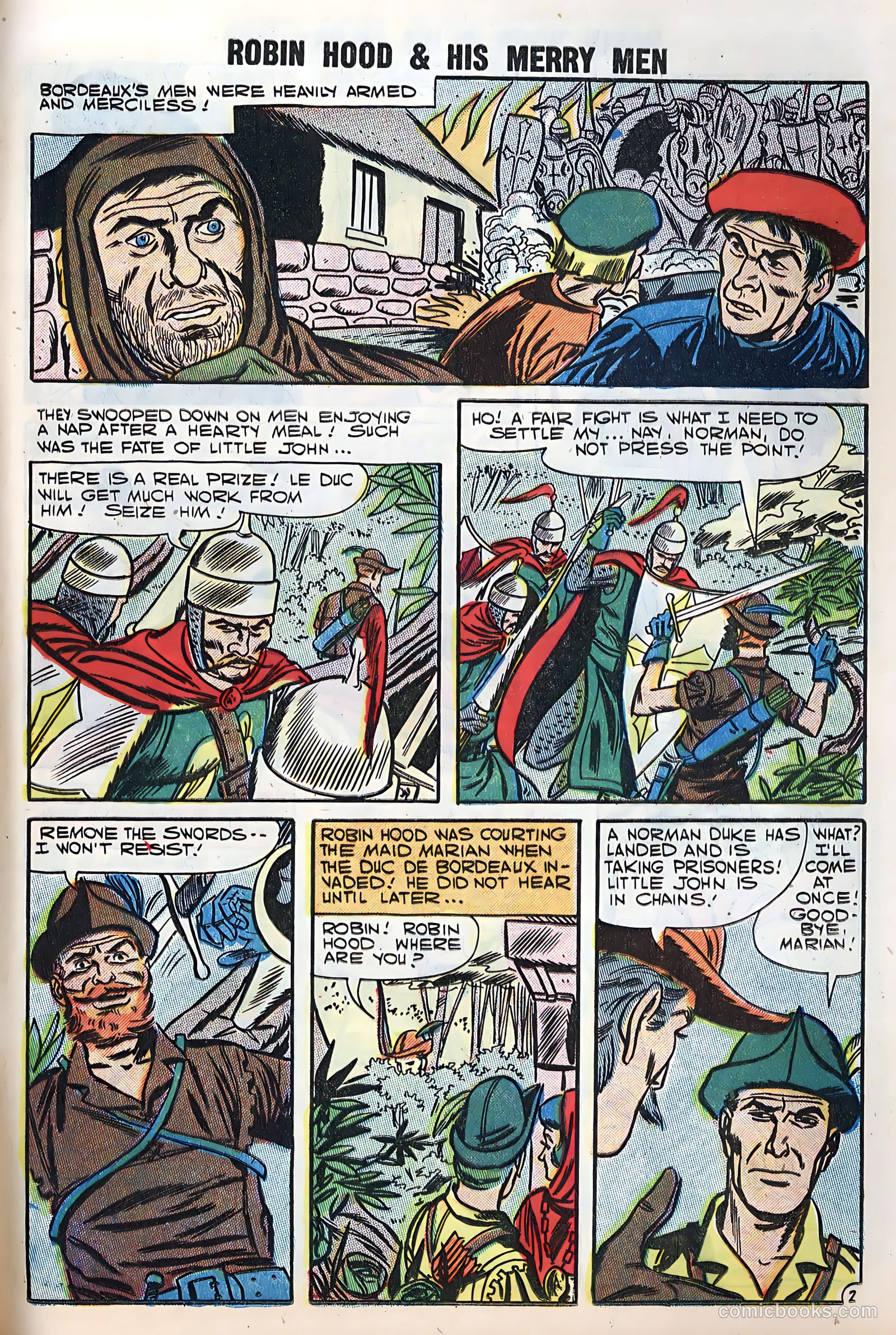Robin Hood and His Merry Men #35 (1958) — page 25 of 36