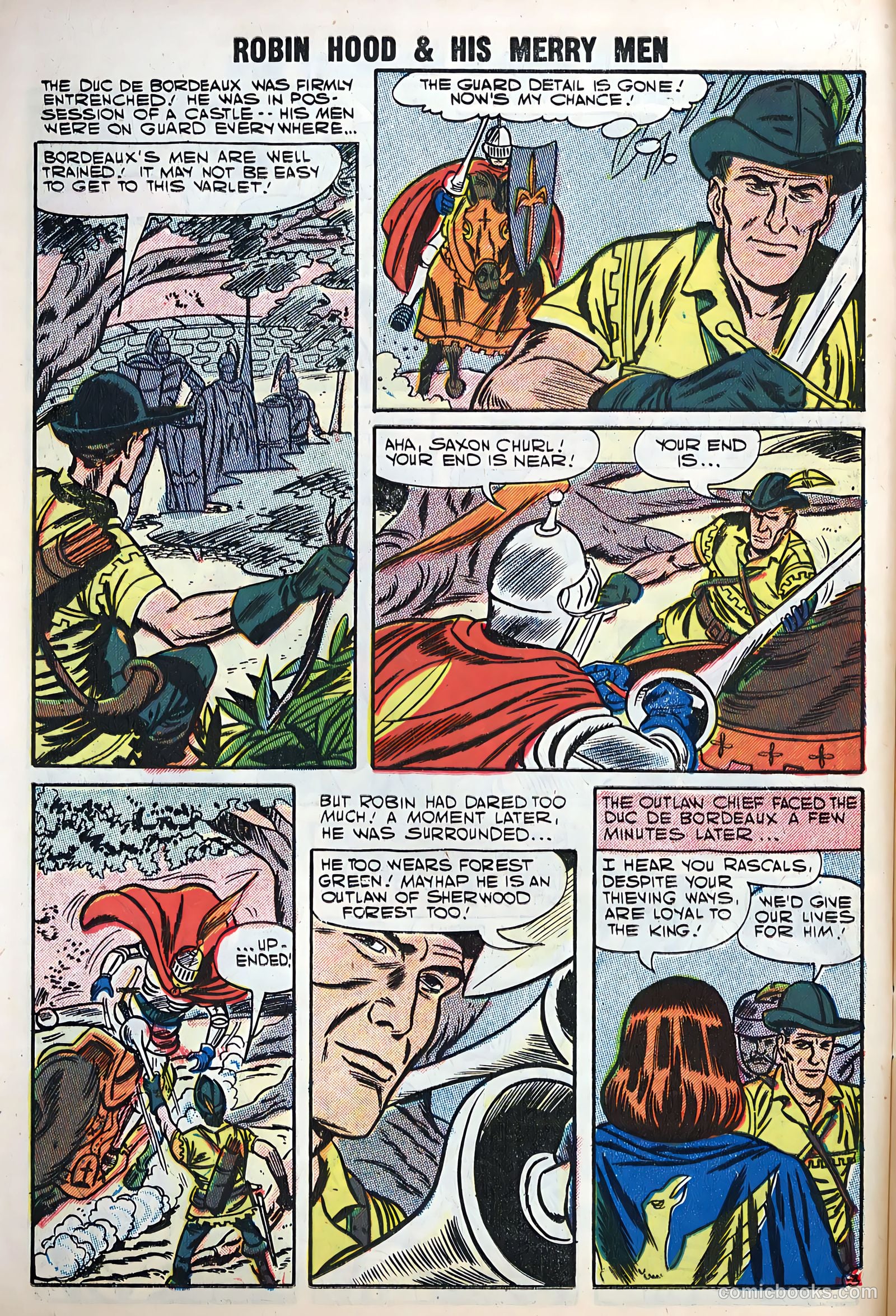 Robin Hood and His Merry Men #35 (1958) — page 26 of 36