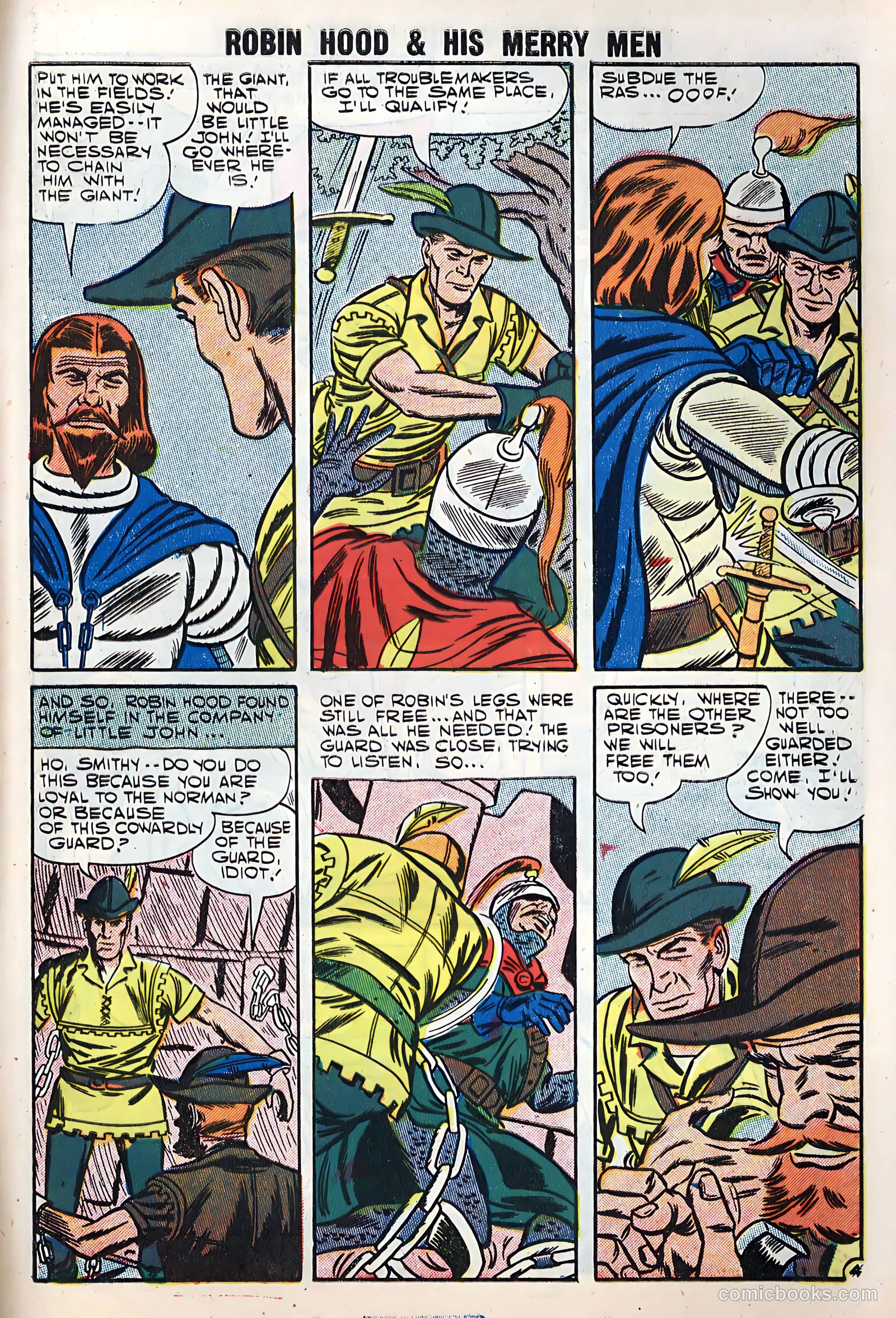Robin Hood and His Merry Men #35 (1958) — page 27 of 36