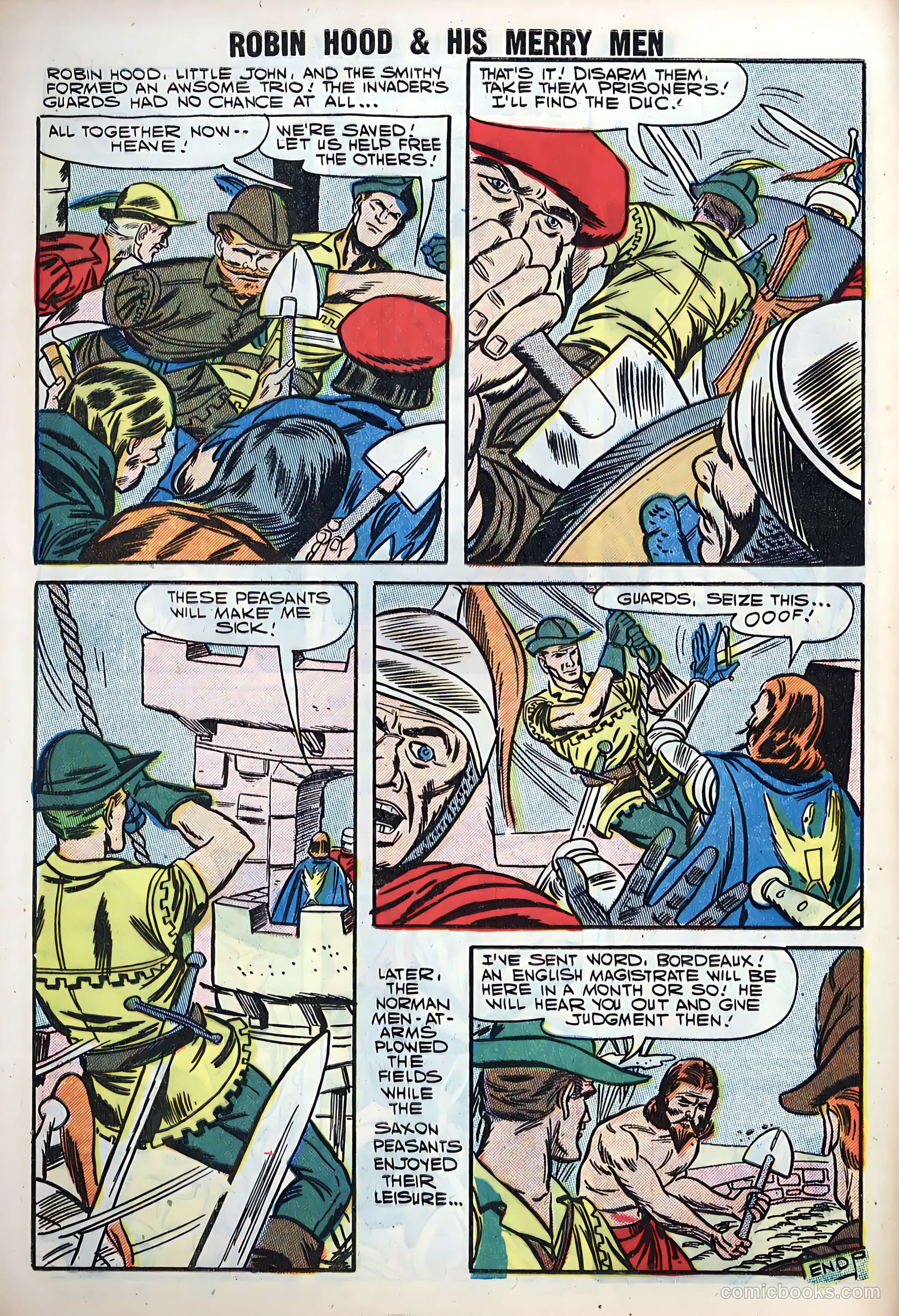 Robin Hood and His Merry Men #35 (1958) — page 28 of 36