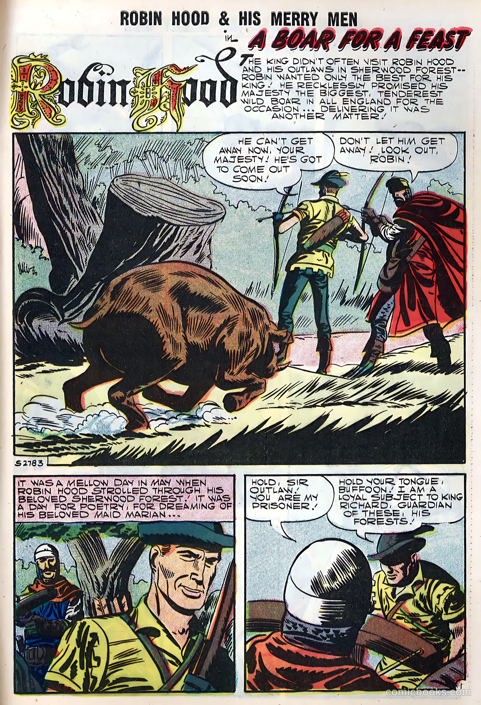 Robin Hood and His Merry Men #35 (1958) — page 29 of 36