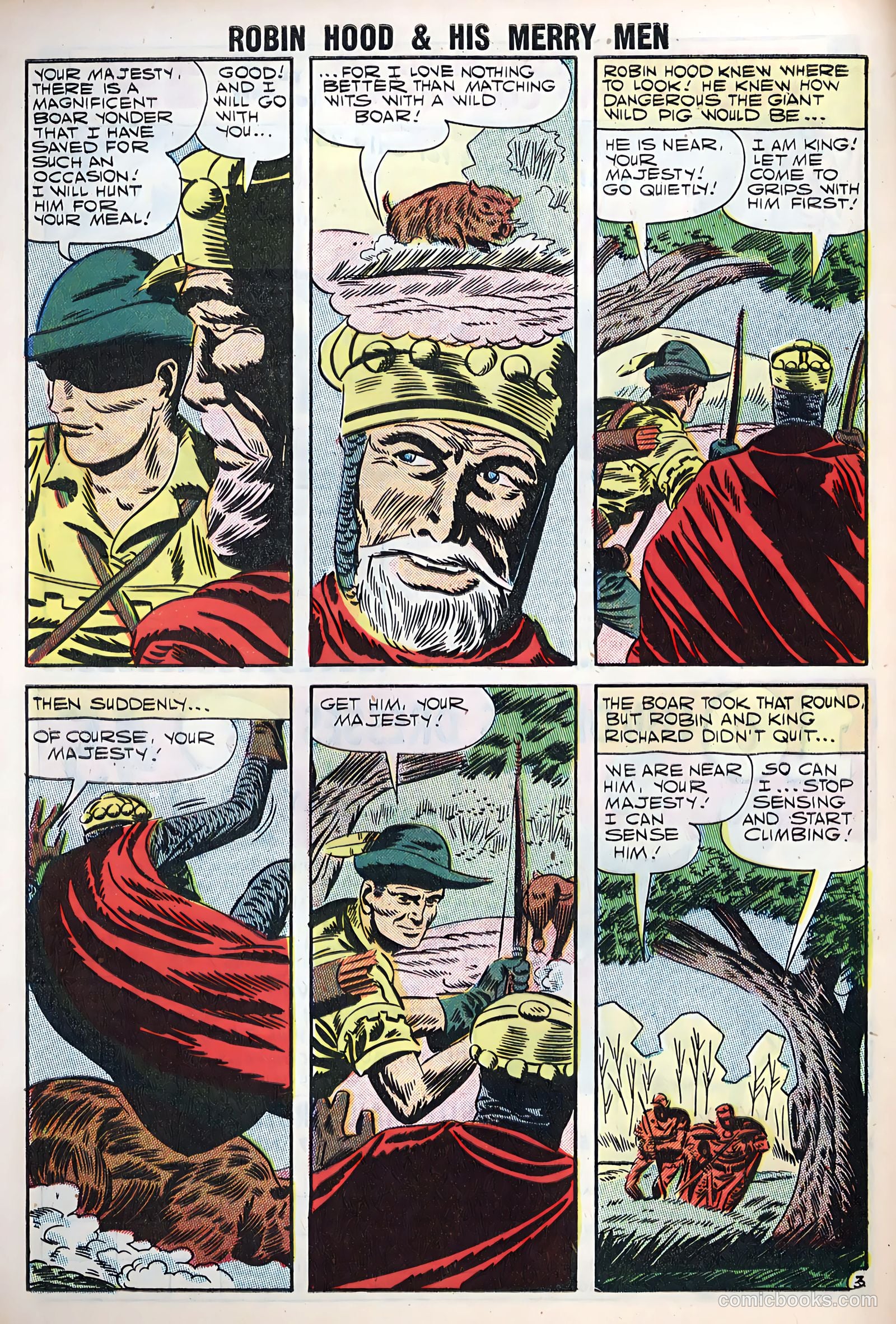 Robin Hood and His Merry Men #35 (1958) — page 32 of 36