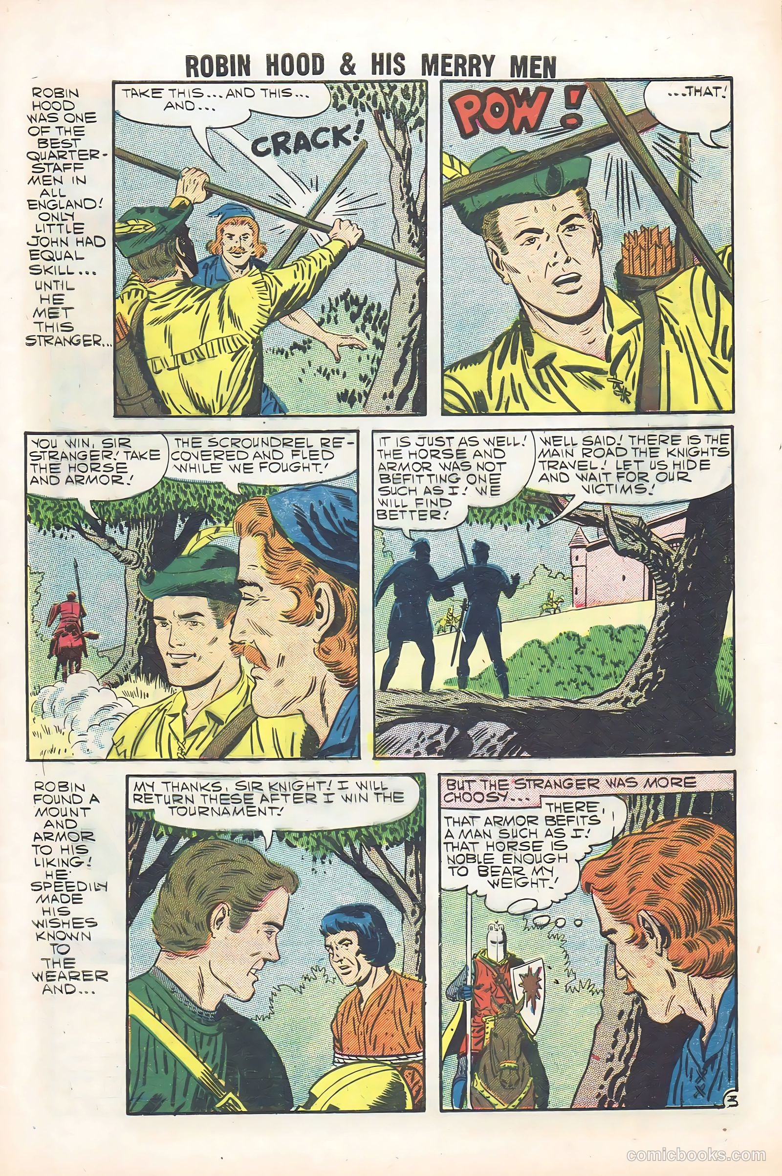 Robin Hood and His Merry Men #36 (1958) — page 5 of 36