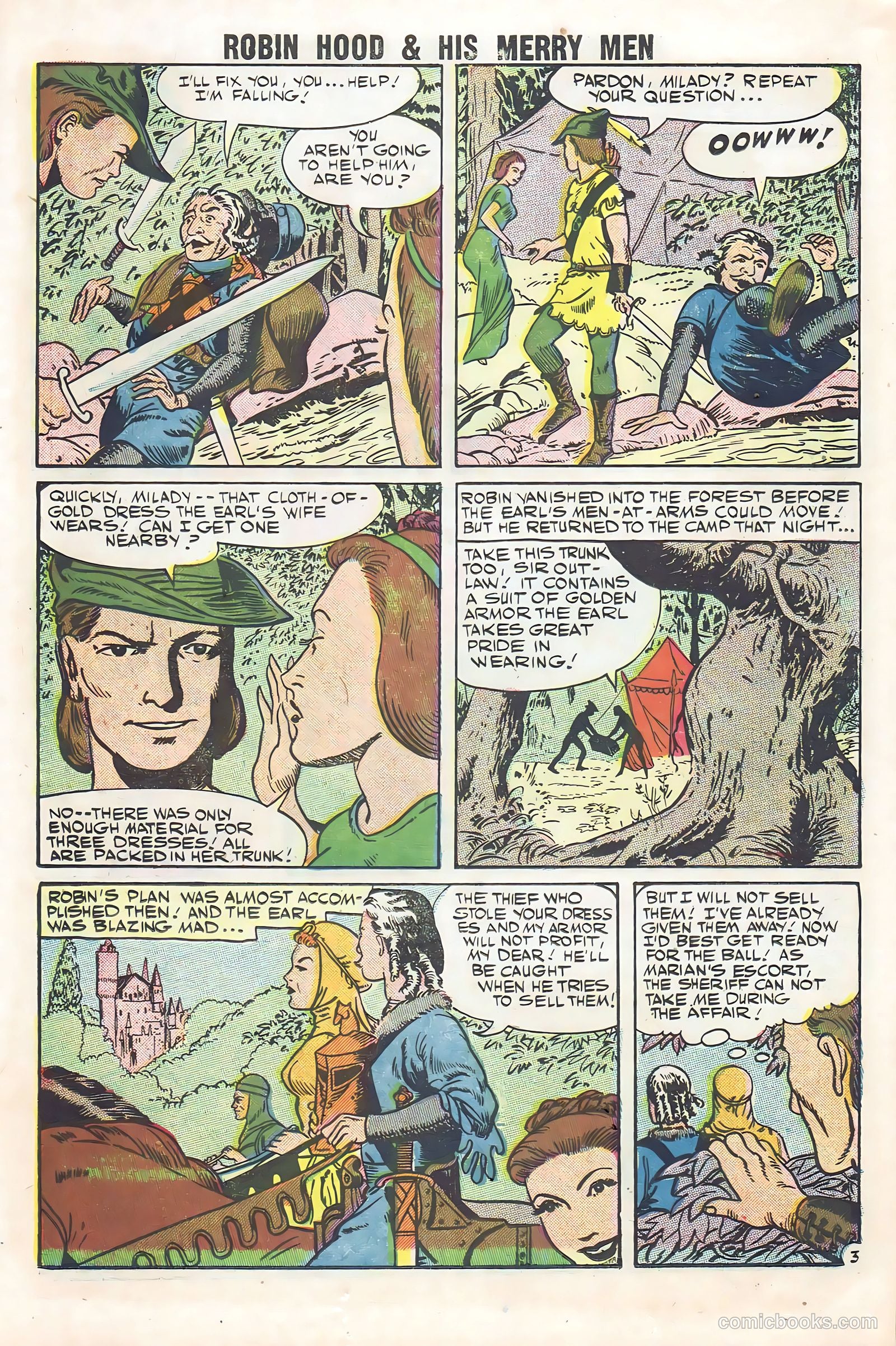 Robin Hood and His Merry Men #36 (1958) — page 11 of 36
