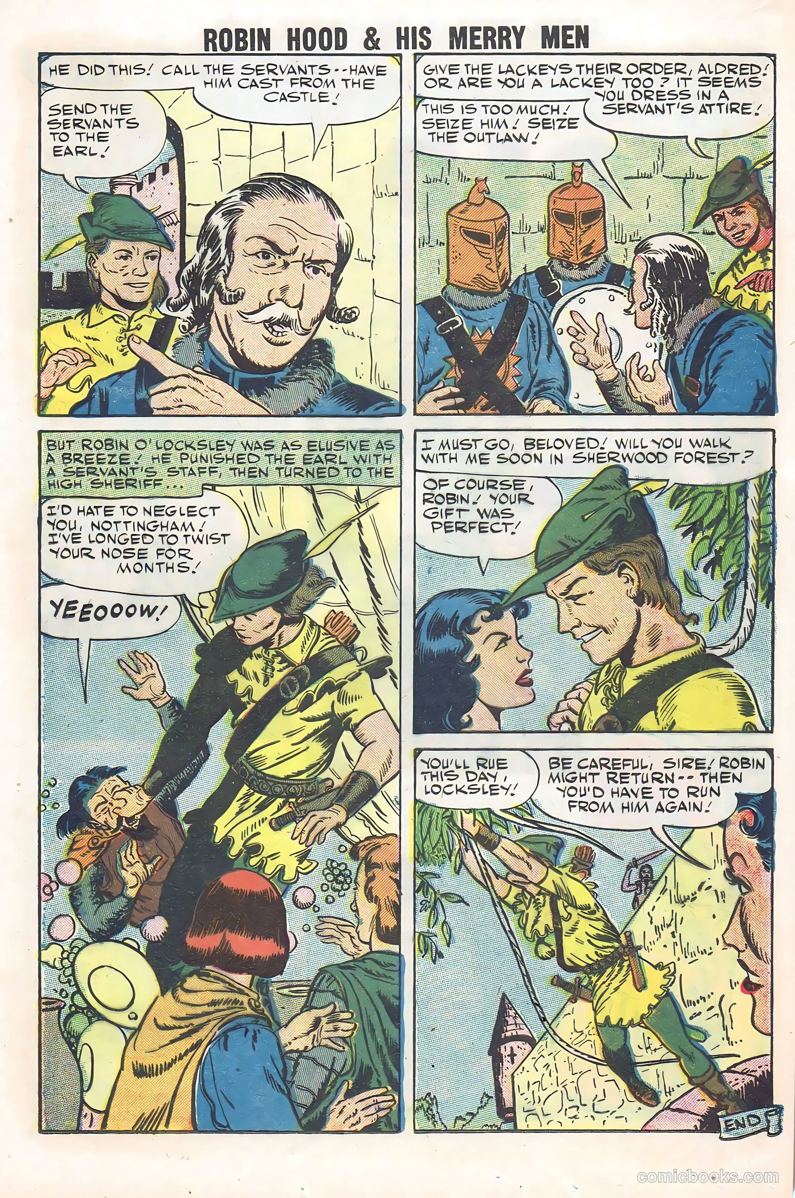 Robin Hood and His Merry Men #36 (1958) — page 13 of 36