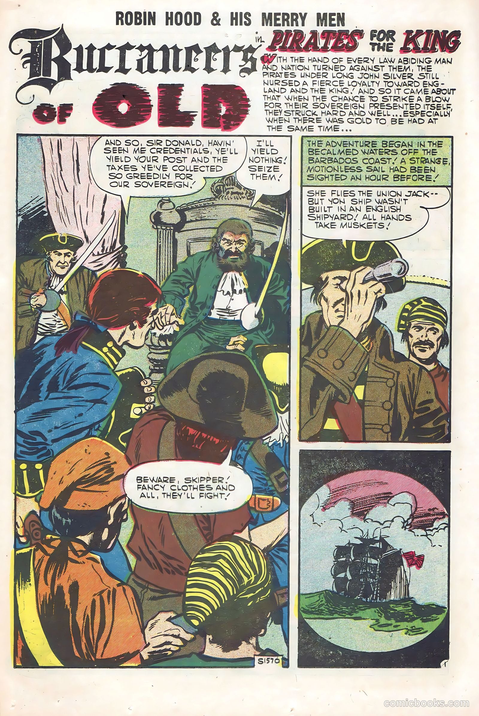 Robin Hood and His Merry Men #36 (1958) — page 14 of 36
